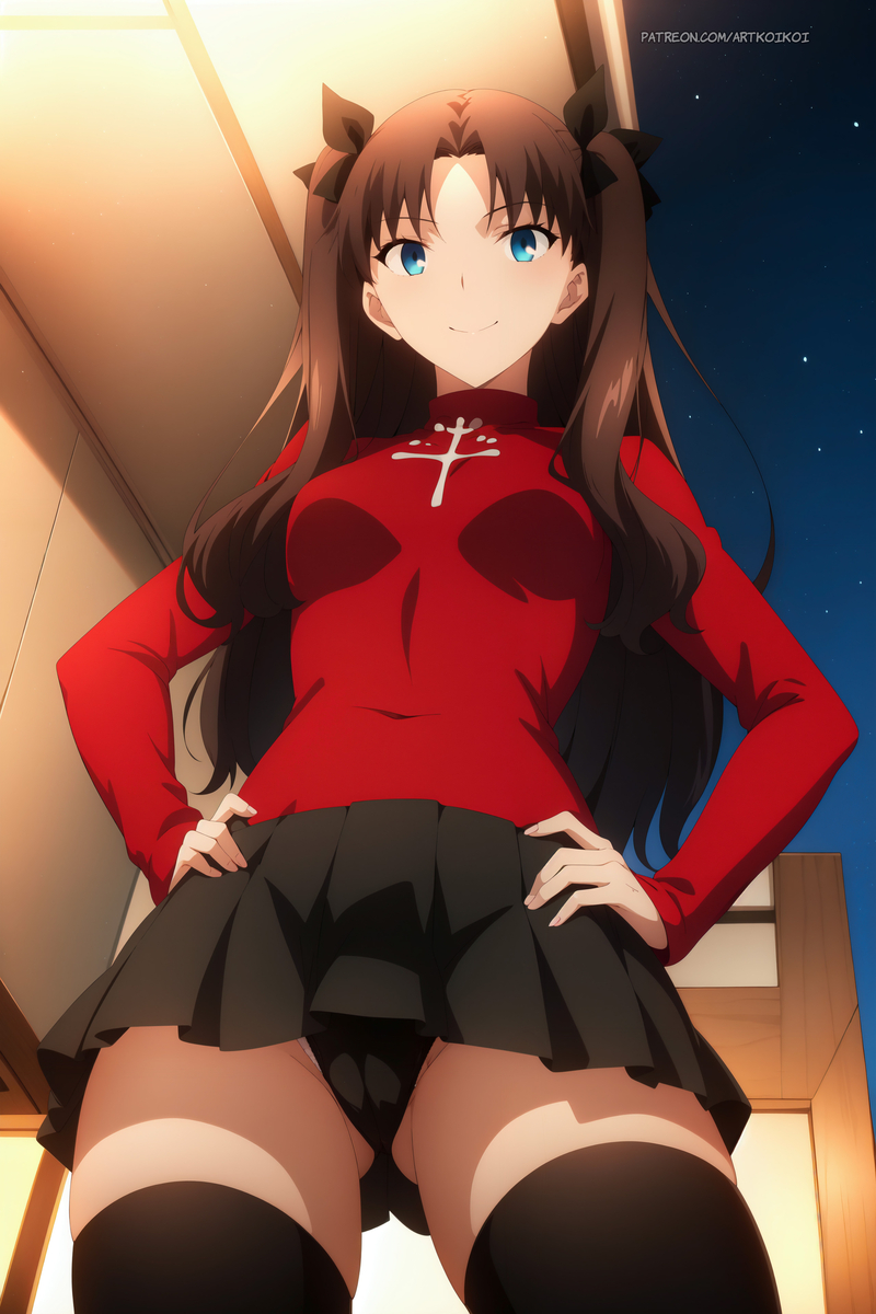 Đọc truyện hentai Tuyển tập Albums Art hentai - Chap 250 - Tohsaka Rin | Fate/stay night