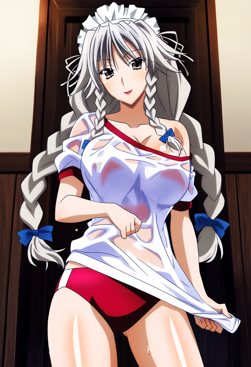 Đọc truyện hentai Tuyển tập Albums Art hentai - Chap 274 - Grayfia AI illustration gymnastics bloomers