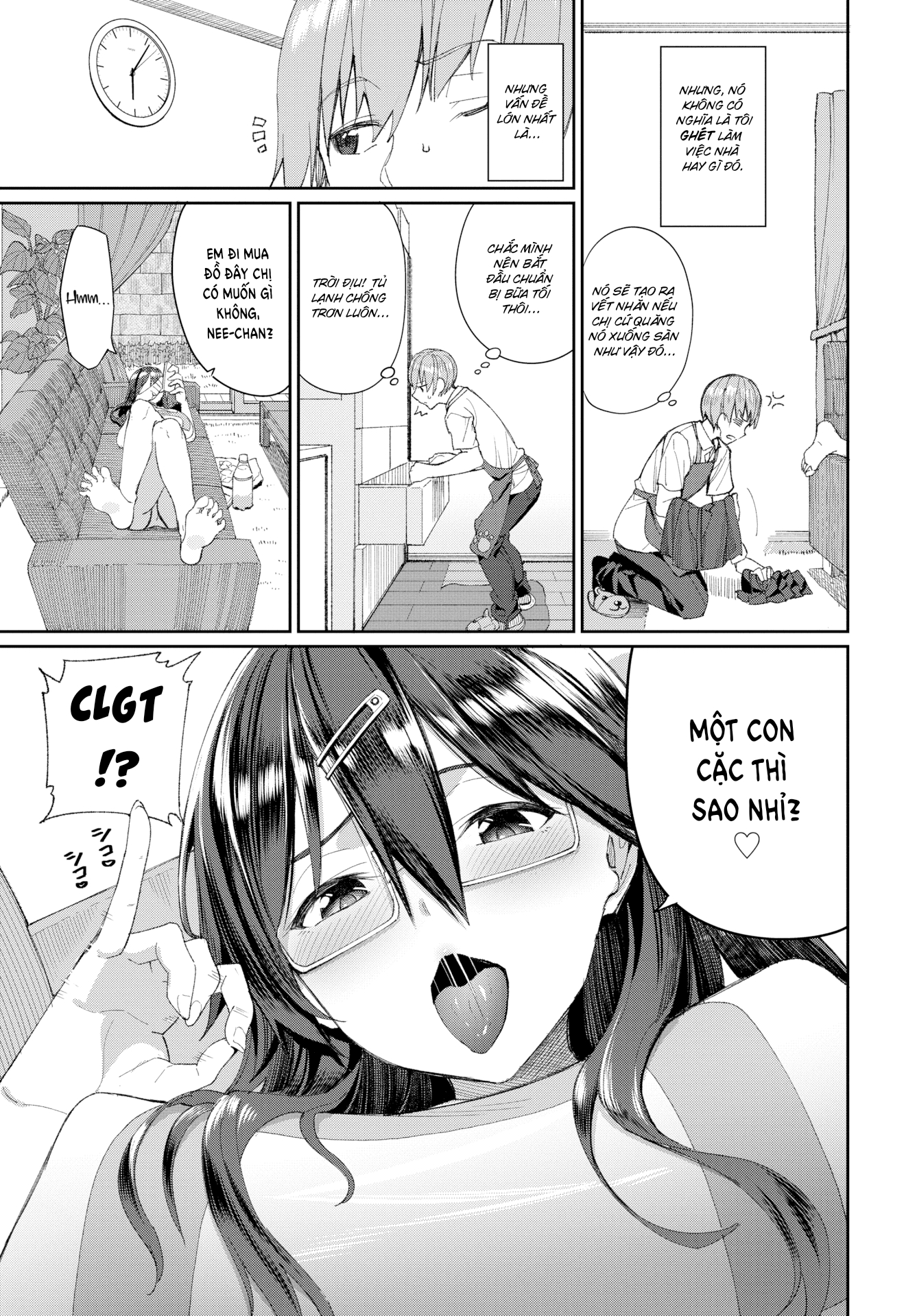 Đọc truyện hentai My Lazy Big Sister's Daily Life - Oneshot