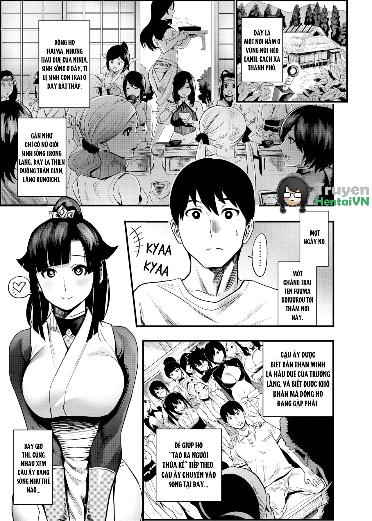 Đọc truyện hentai Oideyo! Kunoichi no Sato Kiwami Fuuma Kunoichi Soutoujou no Maki - Chap 2