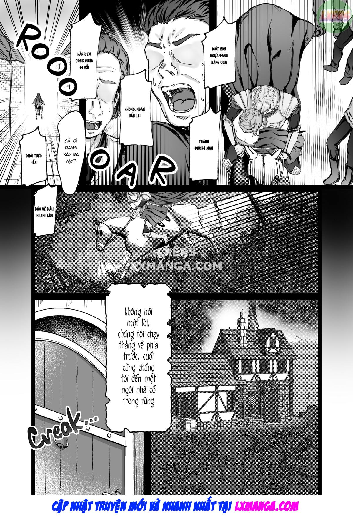 Đọc truyện hentai Công Chúa Bị Nguyền Rủa Và Kỵ Sĩ Còn Trinh - Oneshot