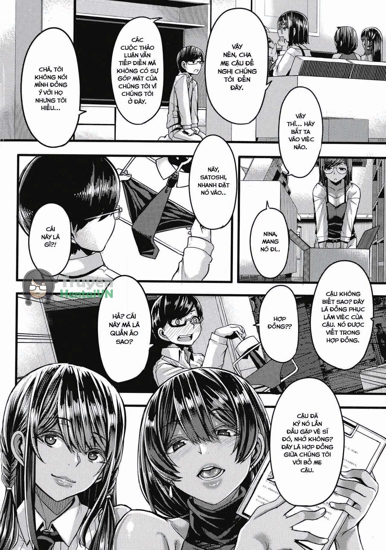 Đọc truyện hentai The Latina Princesses and the Secret Contract - chap 1