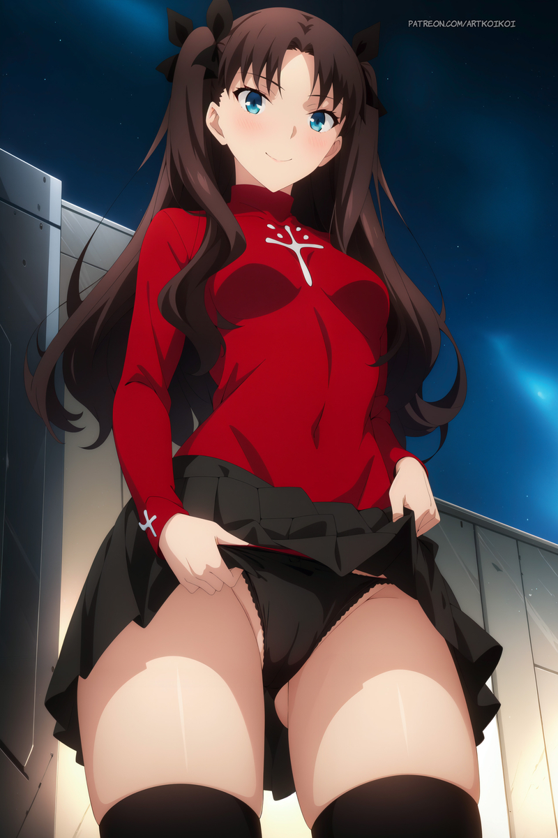 Đọc truyện hentai Tuyển tập Albums Art hentai - Chap 250 - Tohsaka Rin | Fate/stay night