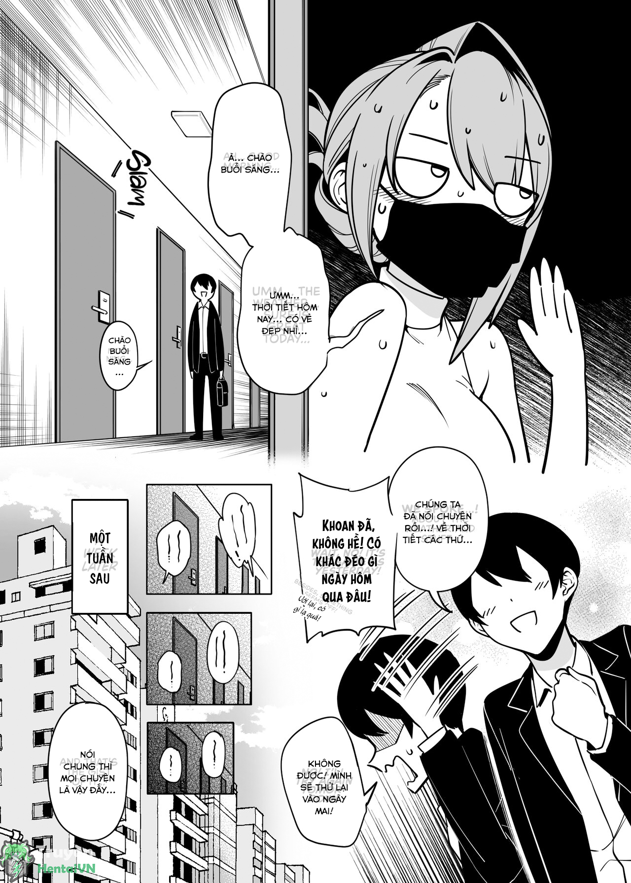 Đọc truyện hentai Otonari-san wa Yami Soshiki ni Nikutai Kaizou sareta Moto Seigi Sentai Member deshita - Chap 2