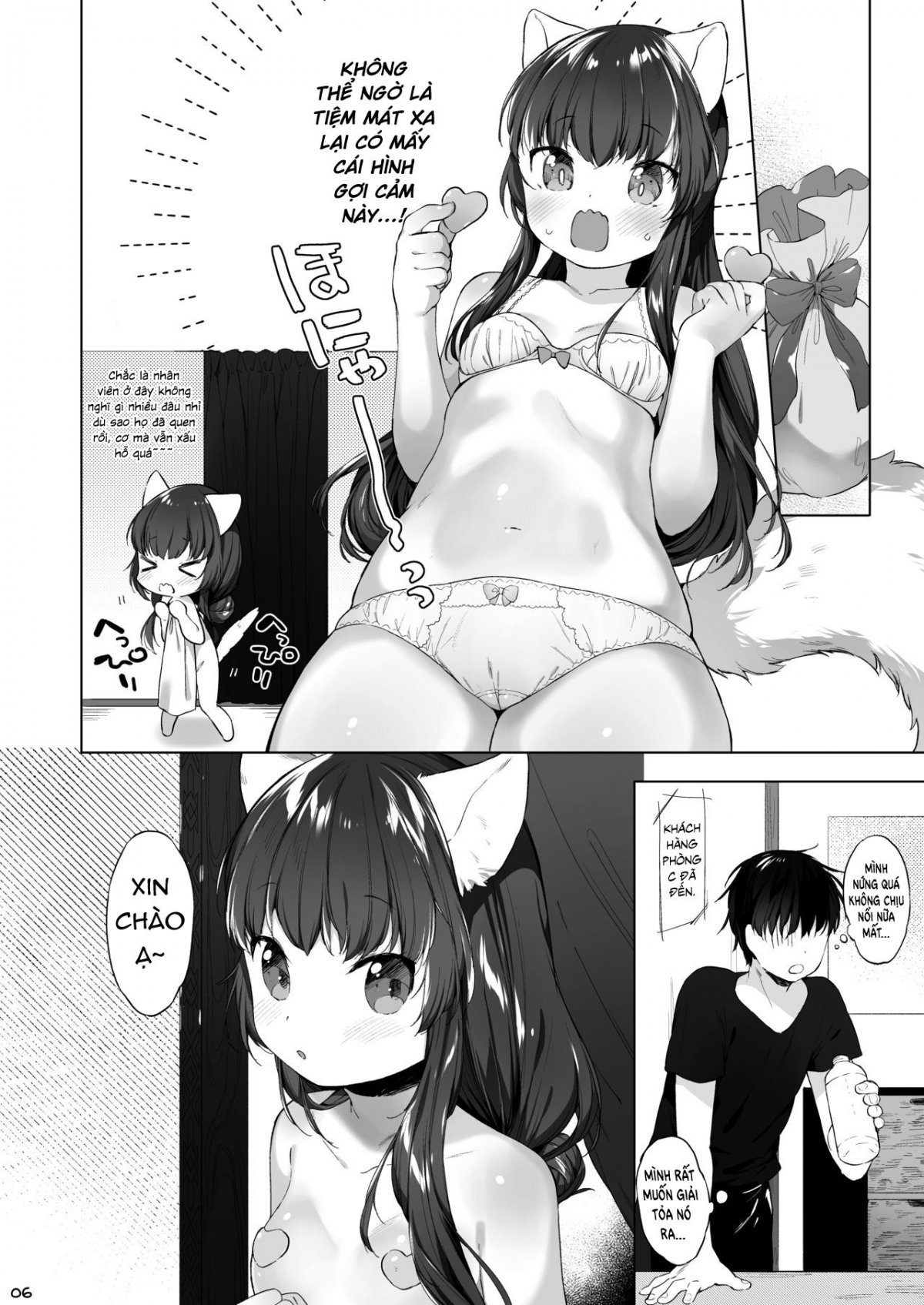 Đọc truyện hentai Bé mèo muốn được tan chảy. - Chap 1