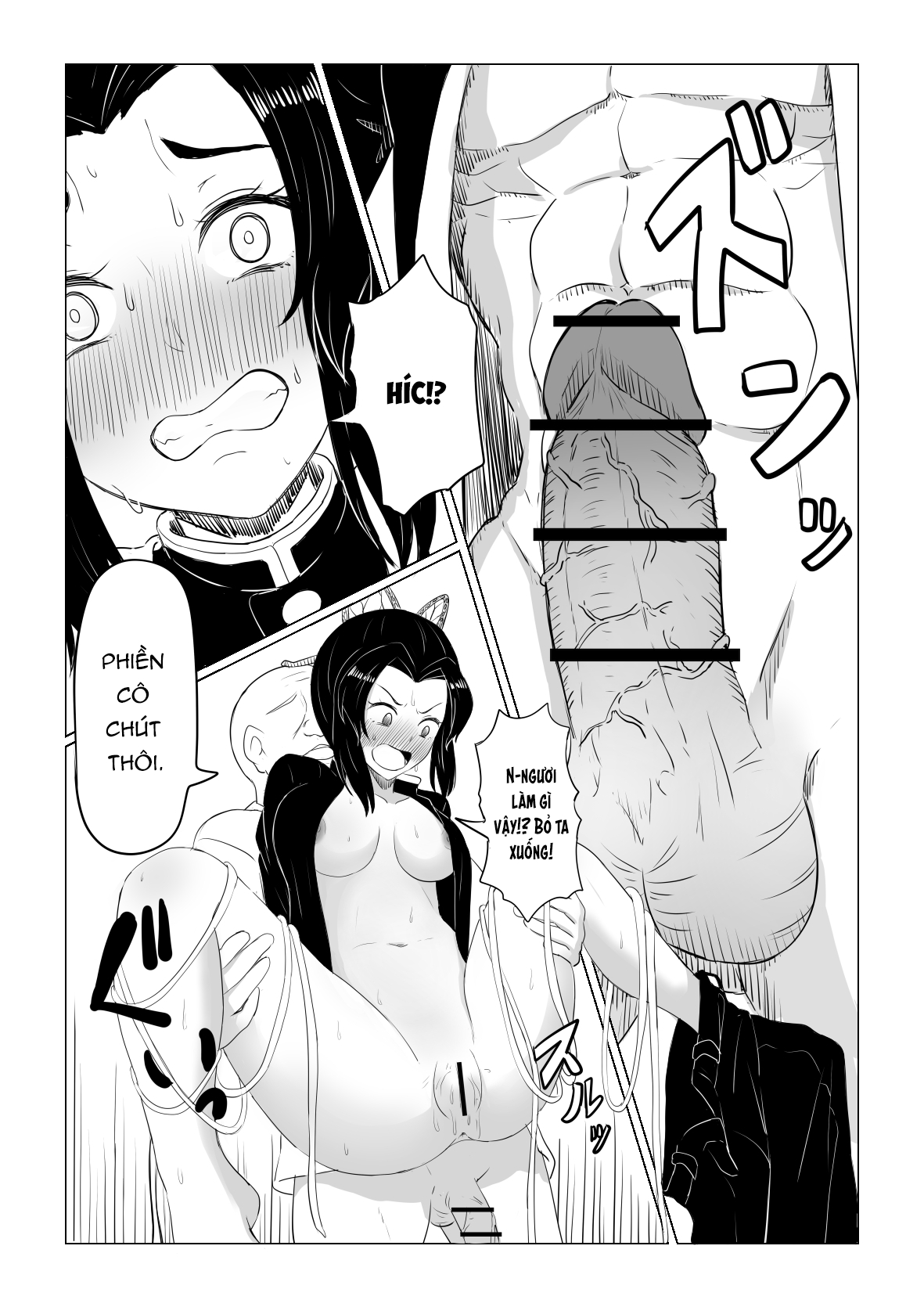 Đọc truyện hentai Trùng trụ Shinobu được sư phụ huấn luyện - Oneshot