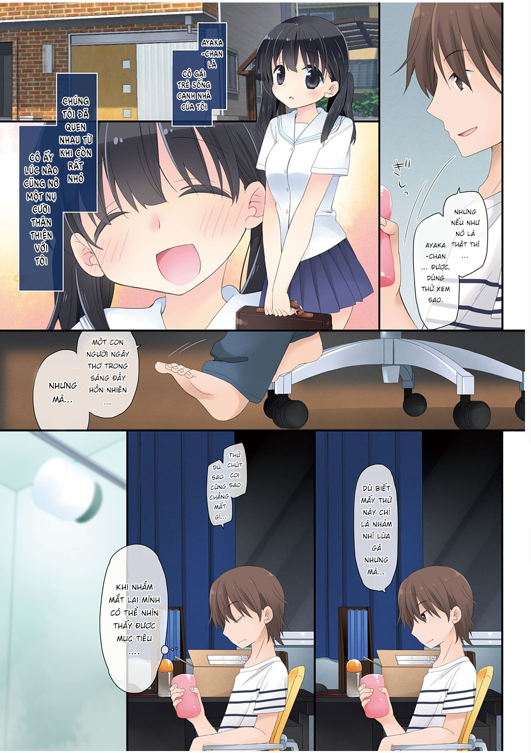 Đọc truyện hentai Dùng Chiếc Sextoy Thần Kì Để Đụ Cô Bạn Hàng Xóm - Chap 1