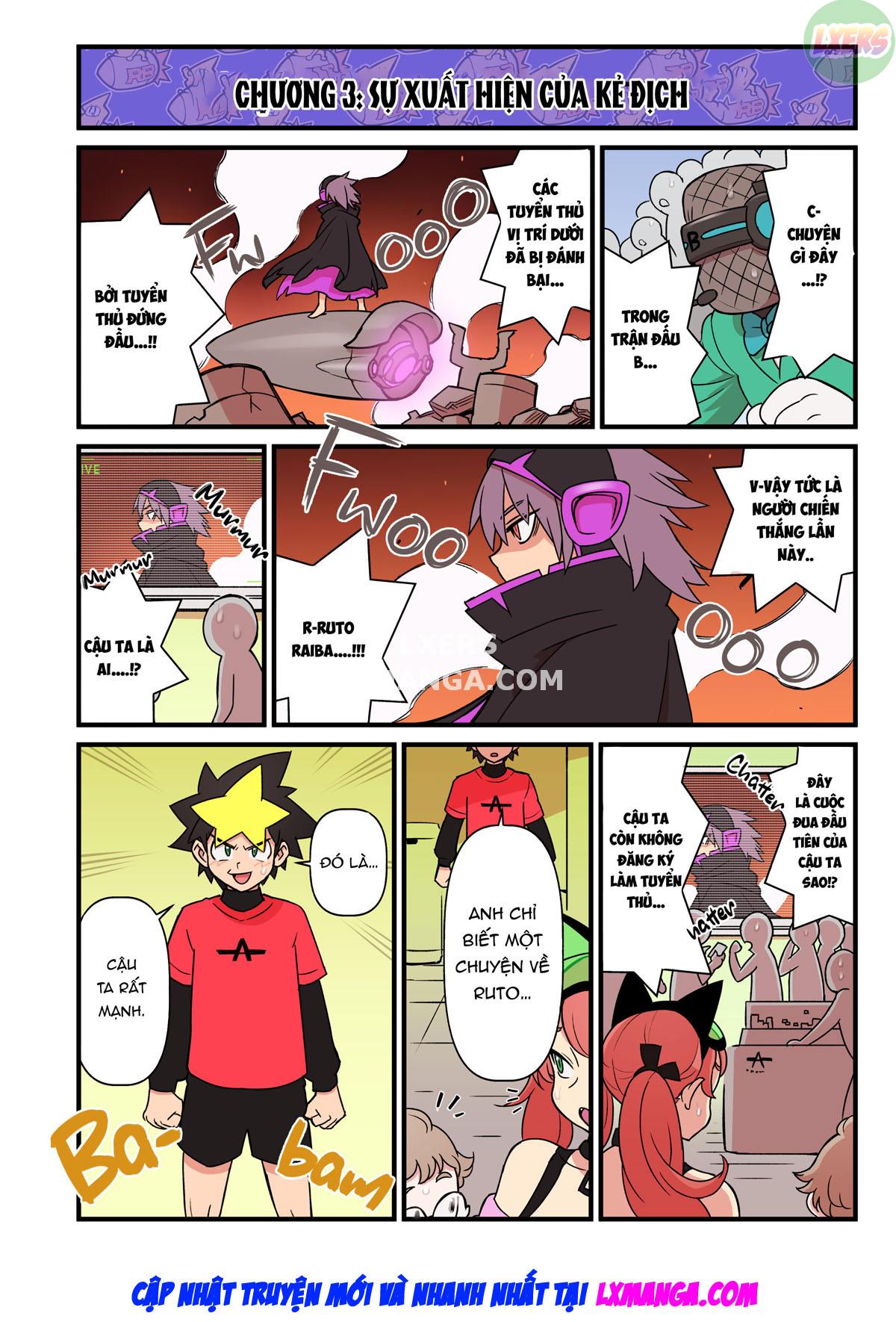 Đọc truyện hentai Super Dendo Ride Battle - Oneshot