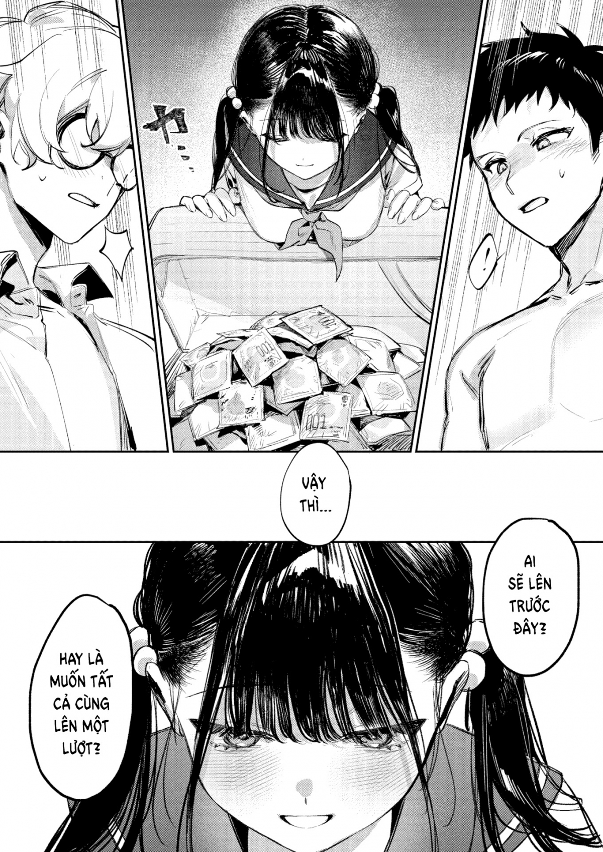 Đọc truyện hentai Thợ săn trai tân và Chuyến du lịch tốt nghiệp Oneshot