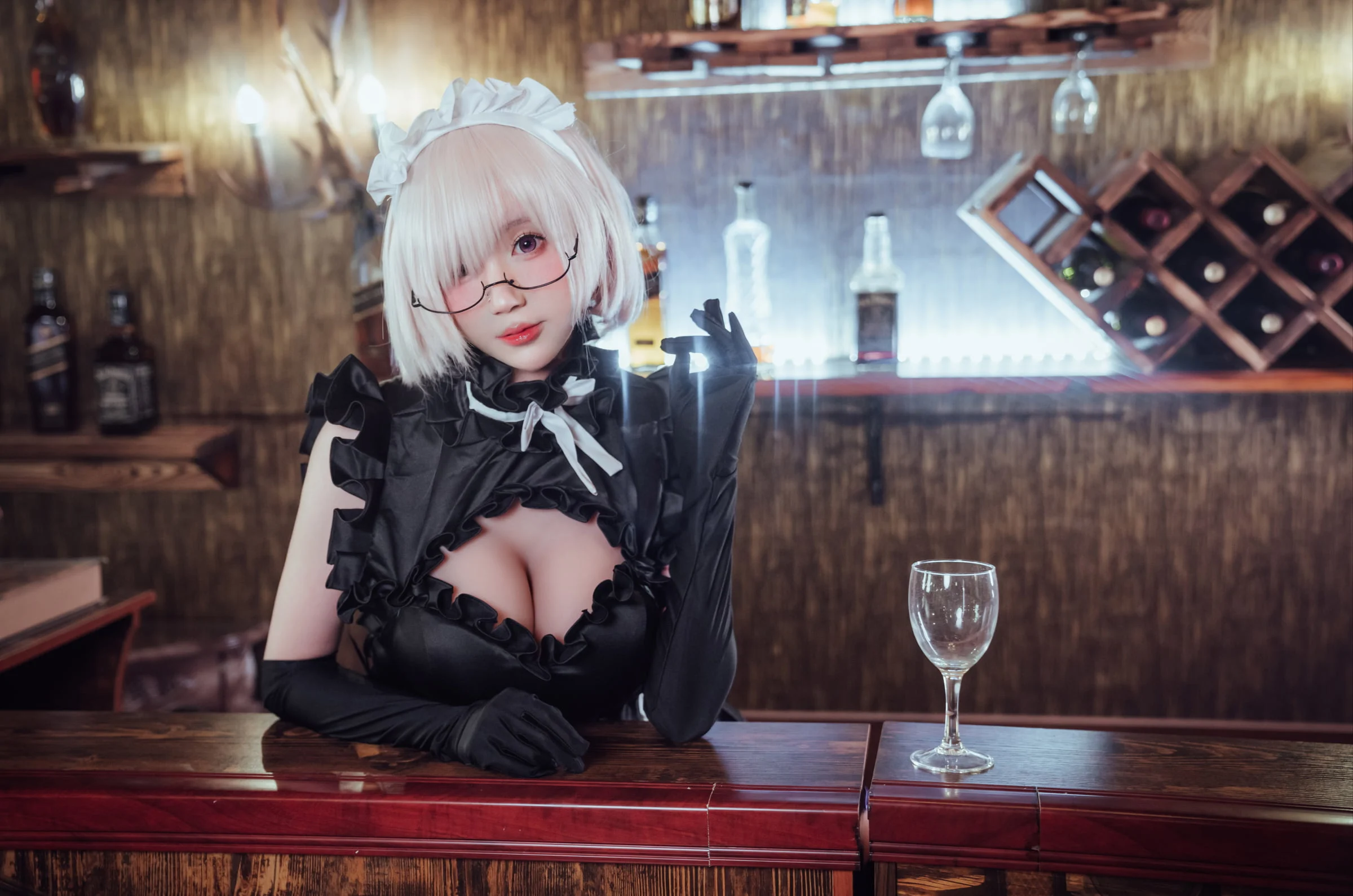 Đọc truyện hentai Tuyển tập Albums siêu phẩm Cosplay - Chap 737 - [Saionji Nanka] Mashu Maid Outfit
