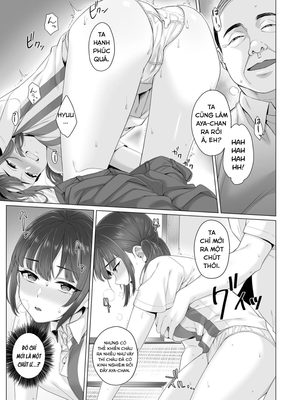 Đọc truyện hentai Junboku Joshikousei wa Oyaji Iro ni Somerarete Comic Ban - Chap 2