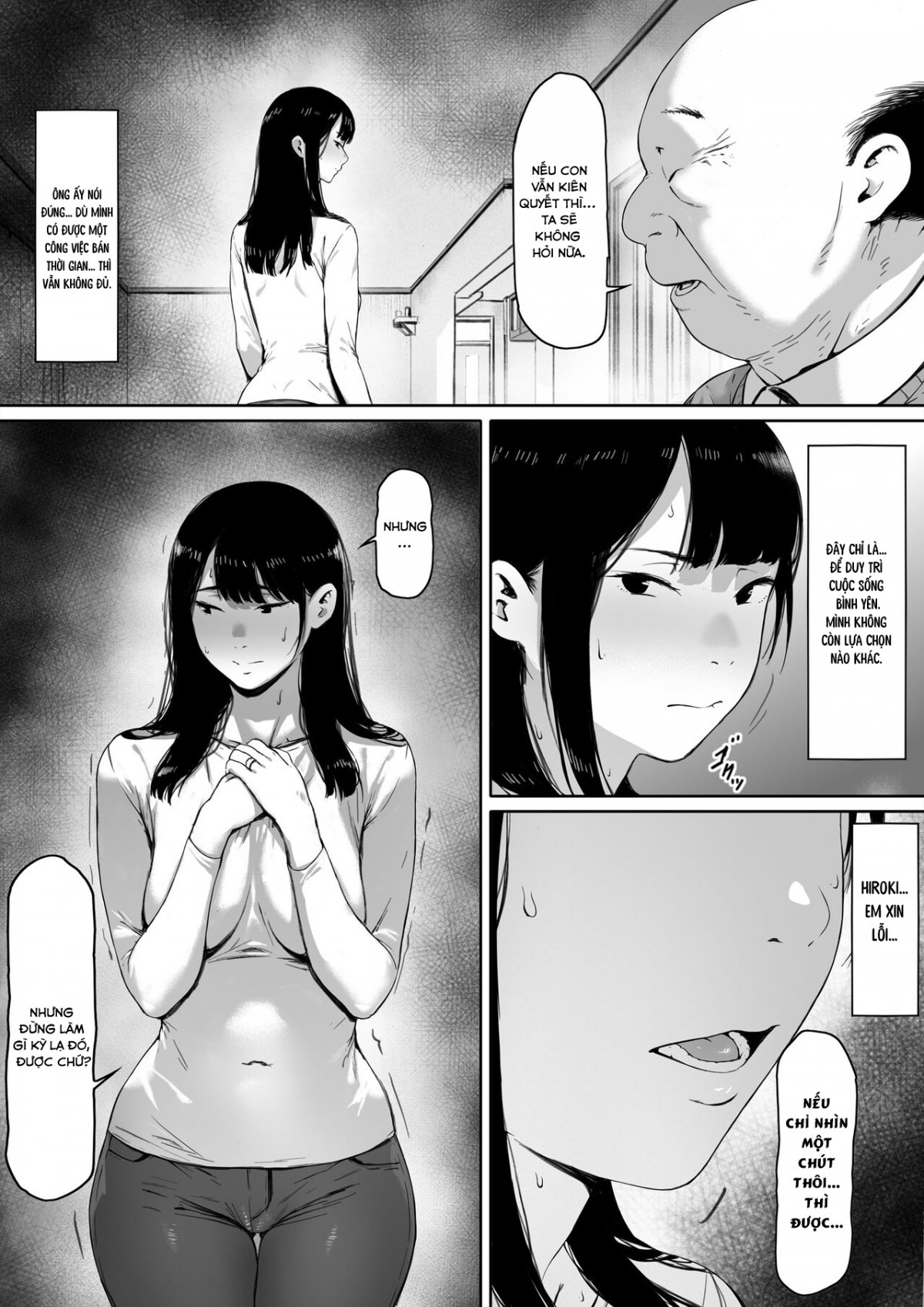 Đọc truyện hentai Ánh nhìn của bố chồng - Phần 1 - Chap 1