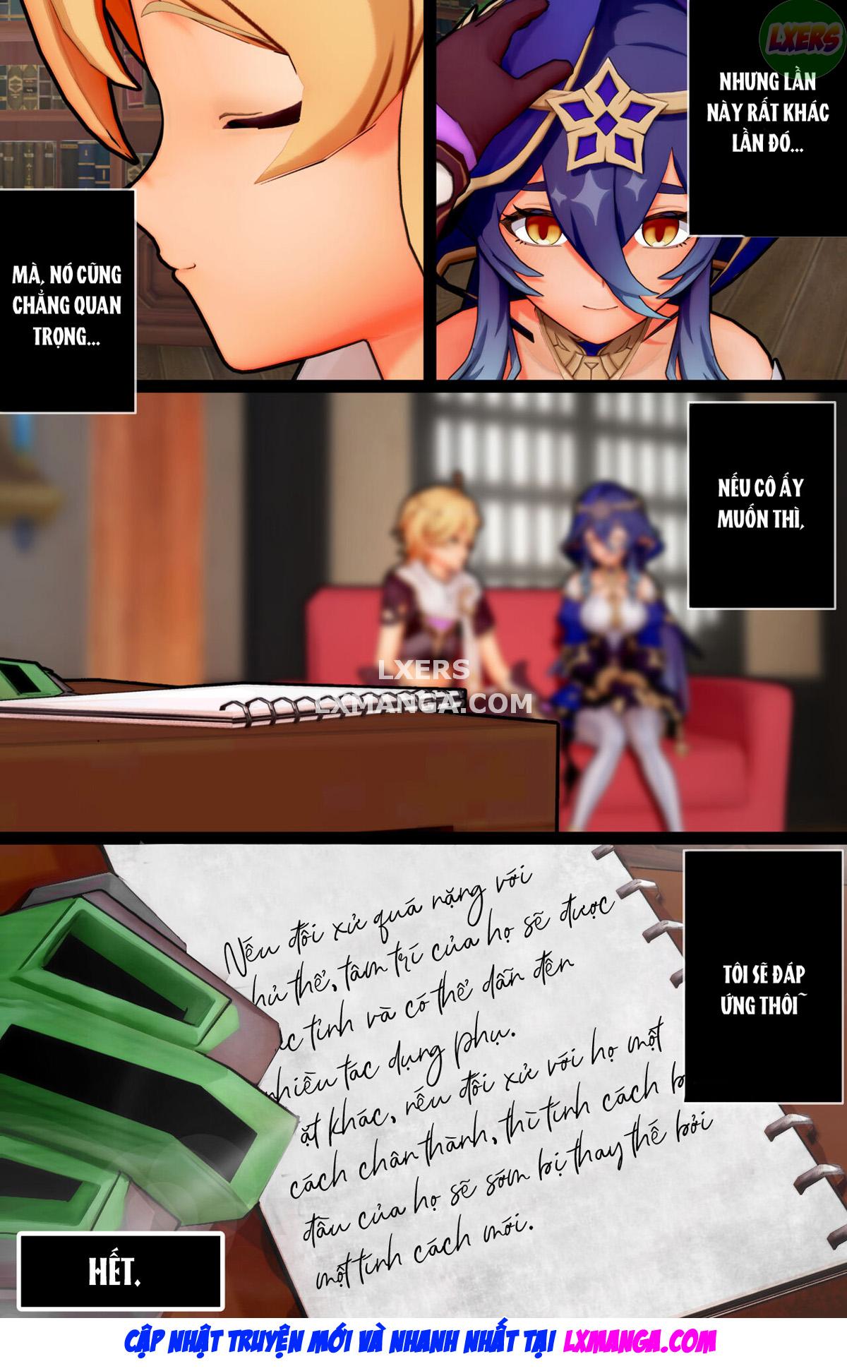 Đọc truyện hentai Buổi tập luyện đêm muộn của Laylas - Oneshot