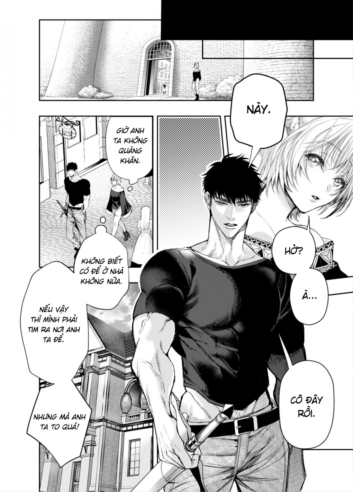 Đọc truyện hentai Tôi không thể thoát khỏi Kỵ sĩ quàng khăn đỏ tinh nghịch - Part 1