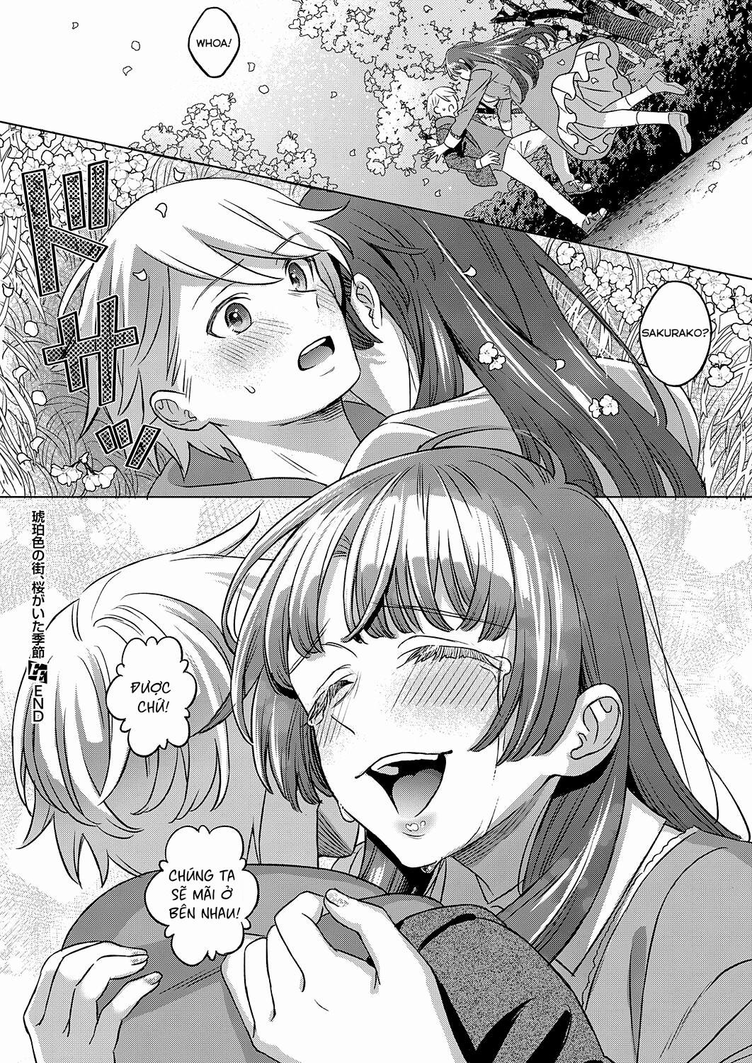Đọc truyện hentai Amber Town, The Season With Cherry Blossoms - Oneshot