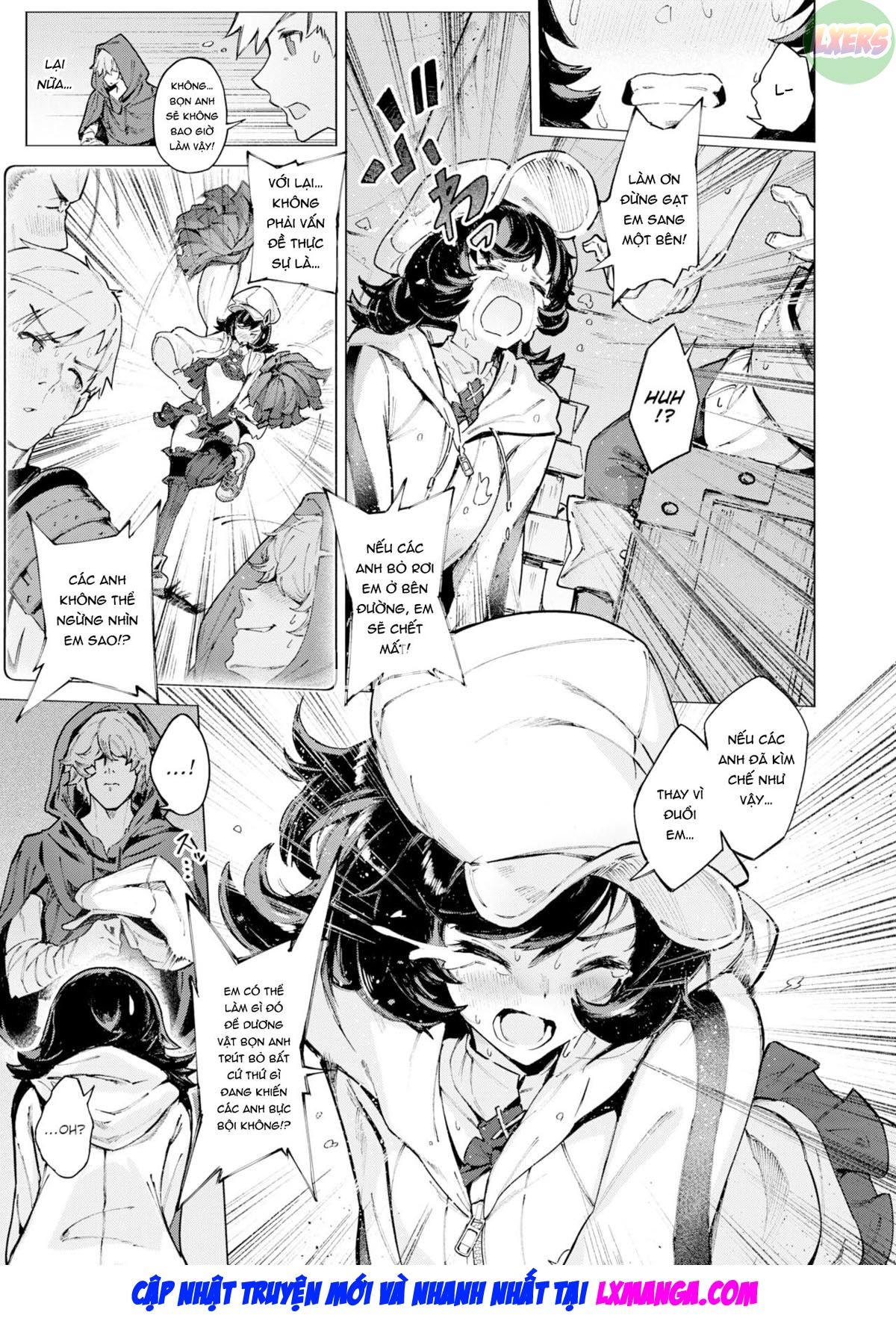 Đọc truyện hentai Cuộc hành trình dài của Boukenshers - Oneshot