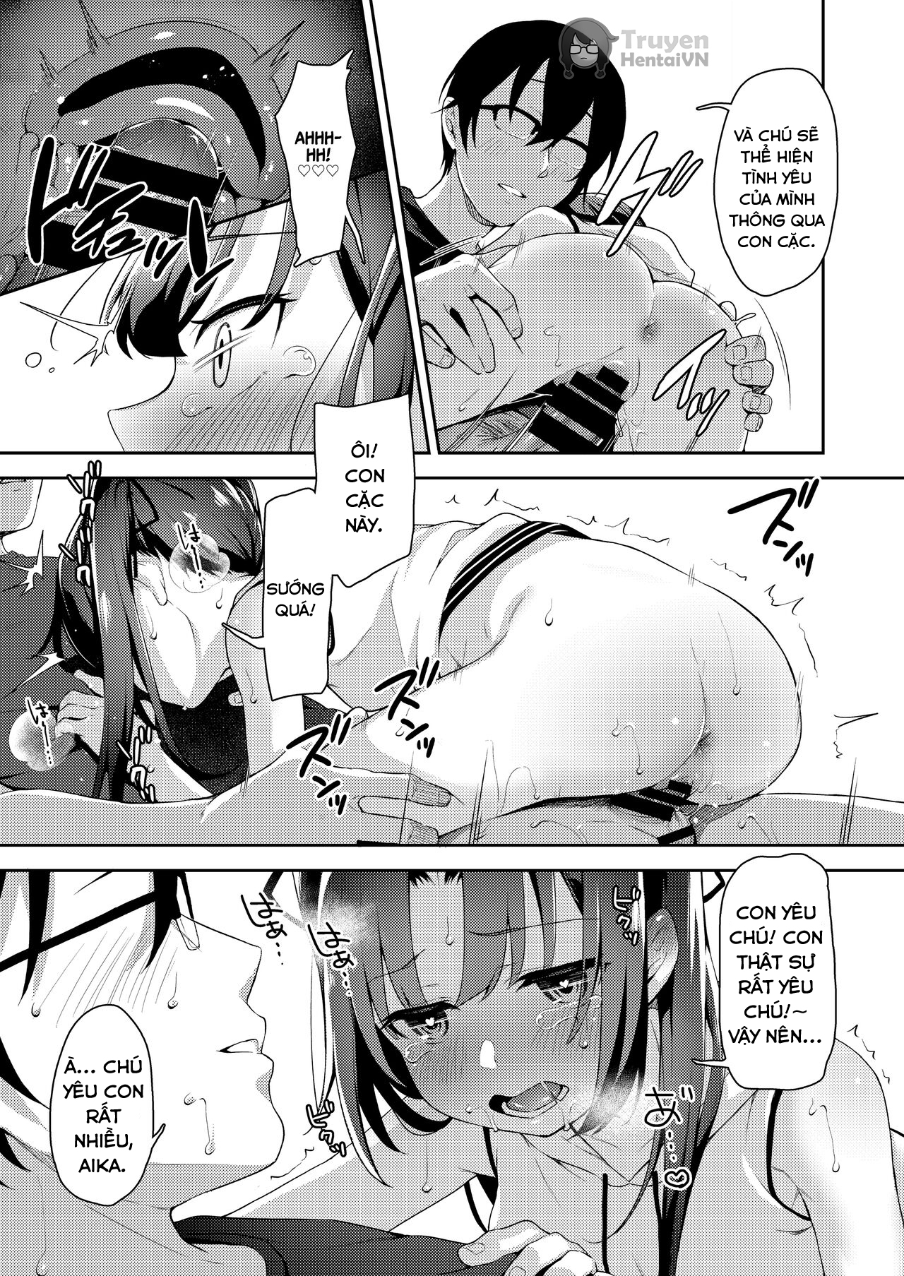 Đọc truyện hentai Aiko và tình yêu của người chú - chap 4
