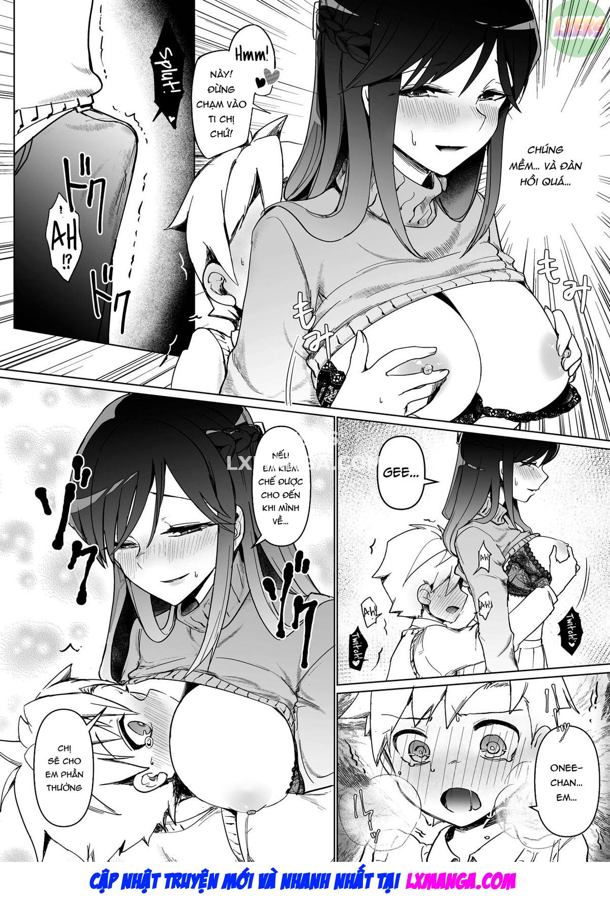 Đọc truyện hentai Máy chủ tinh dịch của chị gái tôi - Oneshot