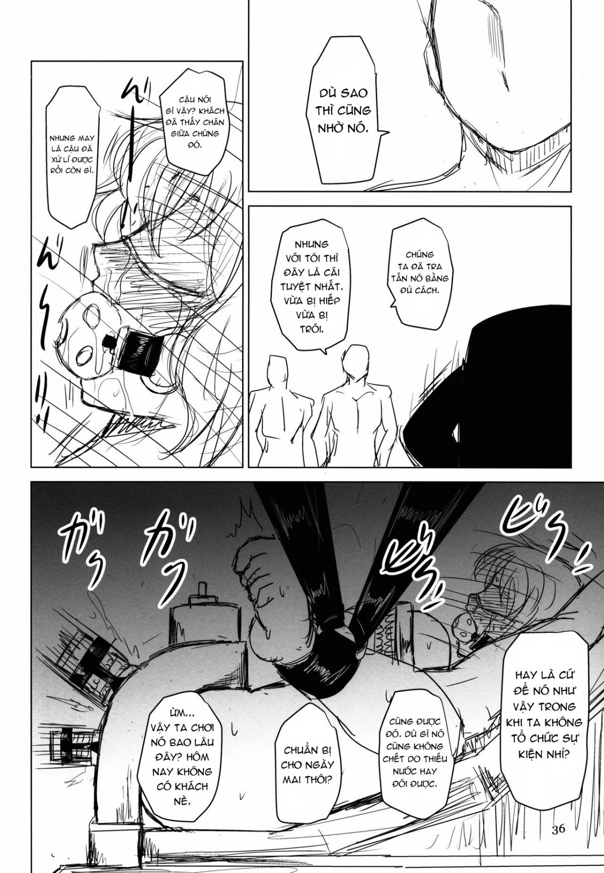 Đọc truyện hentai Innyuu Futanari Bourei Shoujo Zoku Oneshot