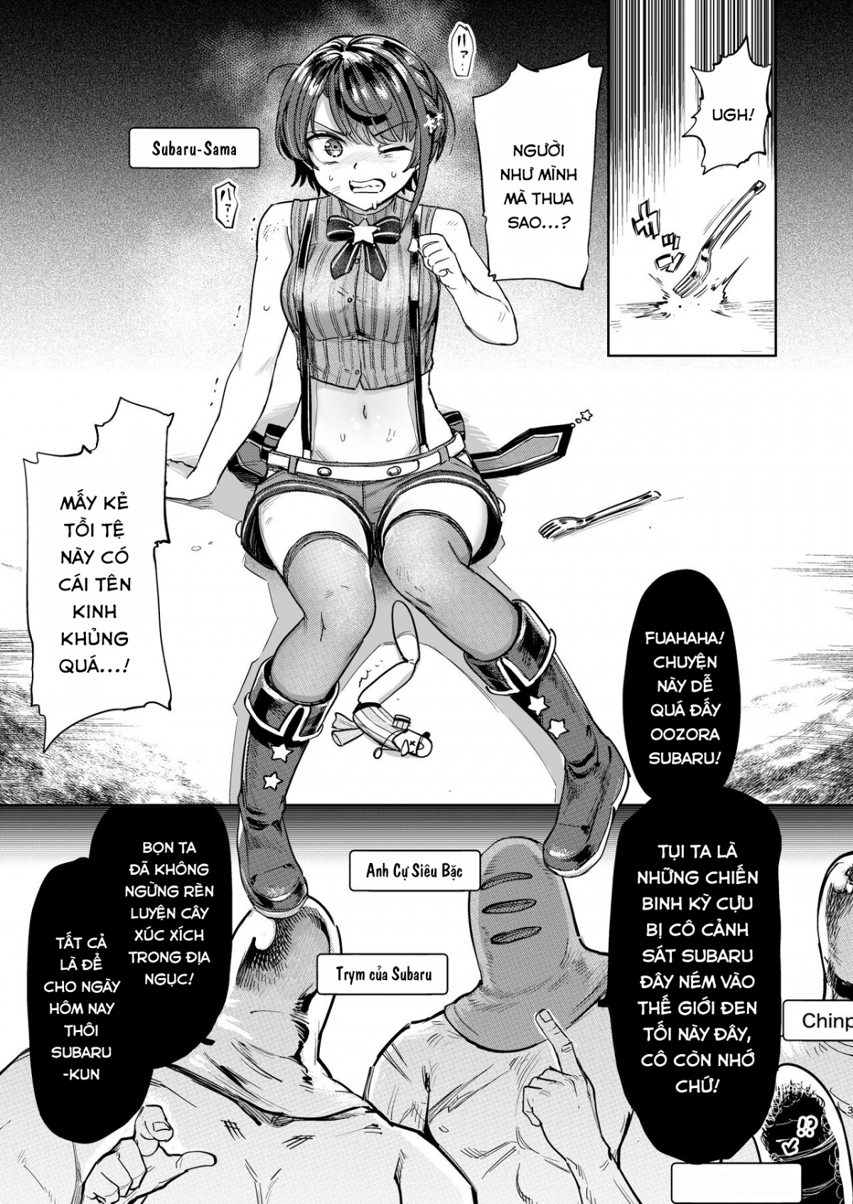 Đọc truyện hentai Sausages Ankoku Makai - OneShot