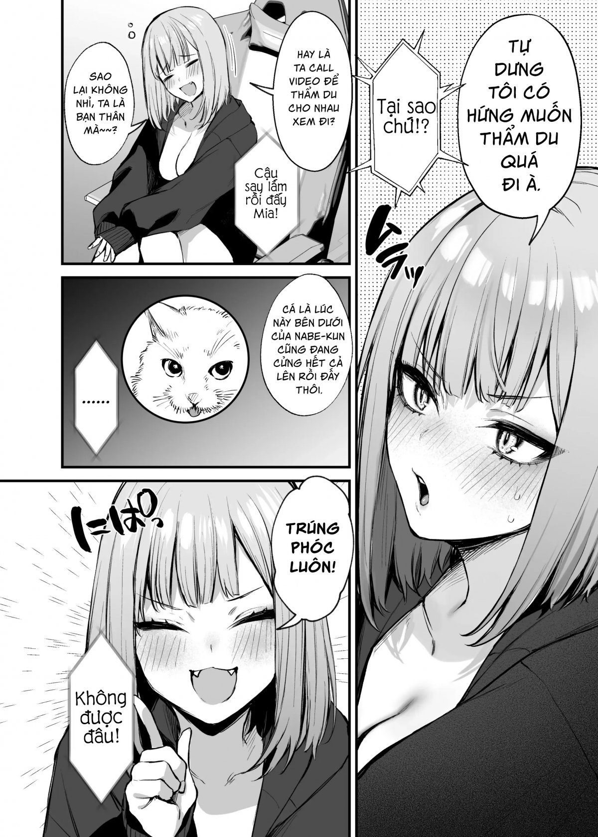 Đọc truyện hentai Làm tình với zai trên mạng - Oneshot