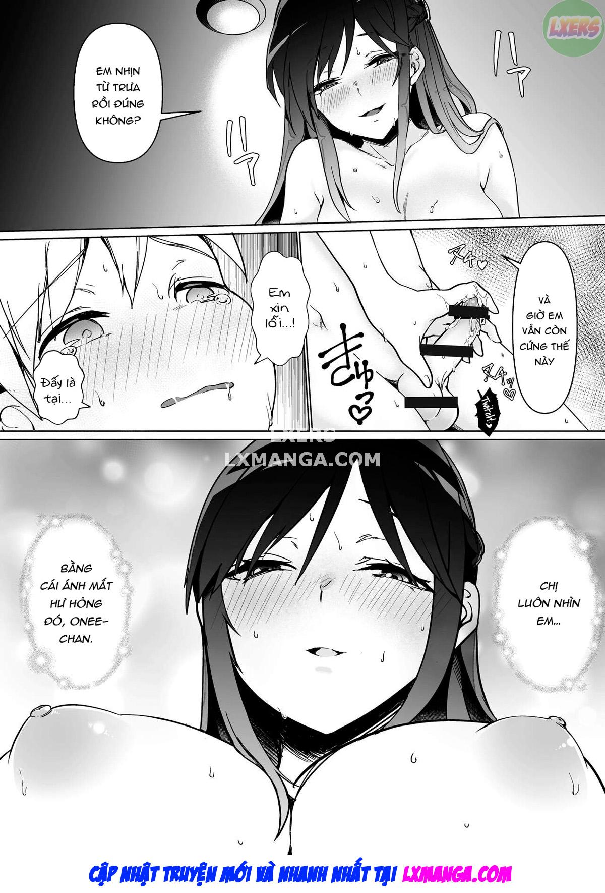 Đọc truyện hentai Máy chủ tinh dịch của chị gái tôi - Oneshot