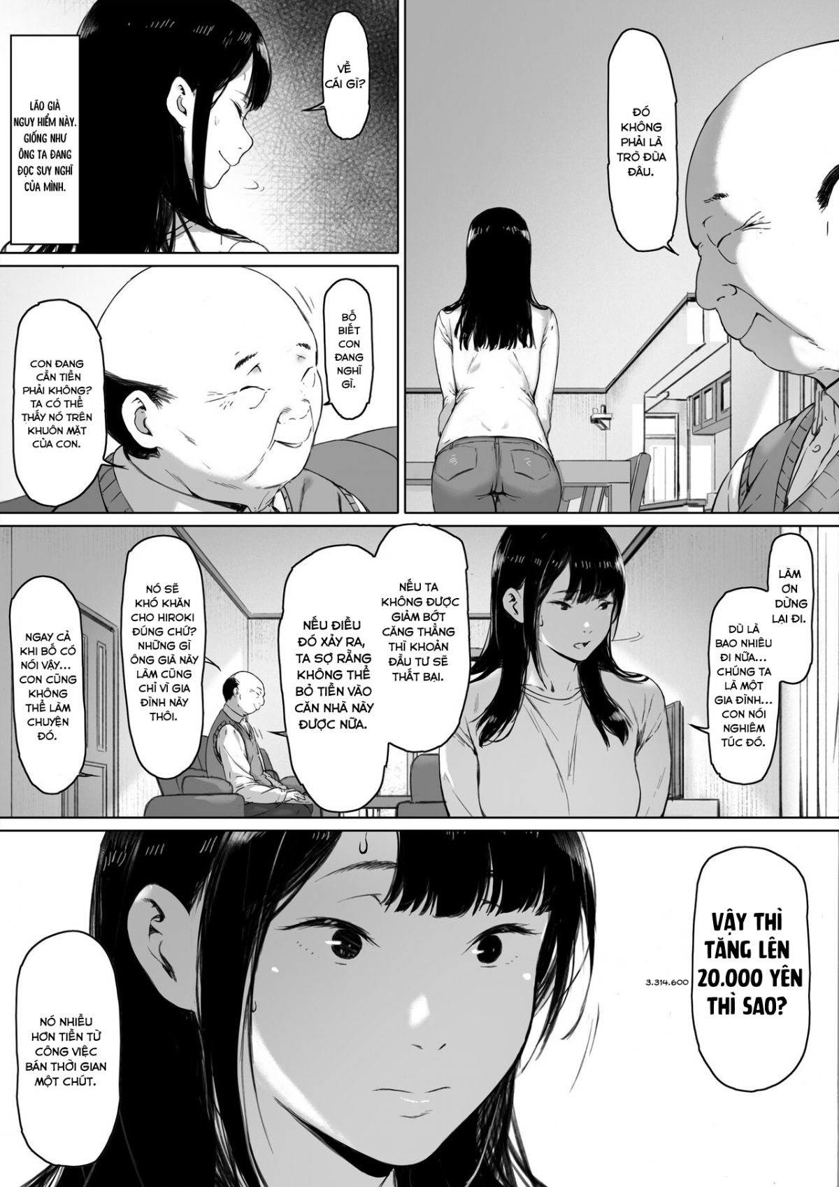 Đọc truyện hentai Ánh nhìn của bố chồng - Phần 1 - Chap 1