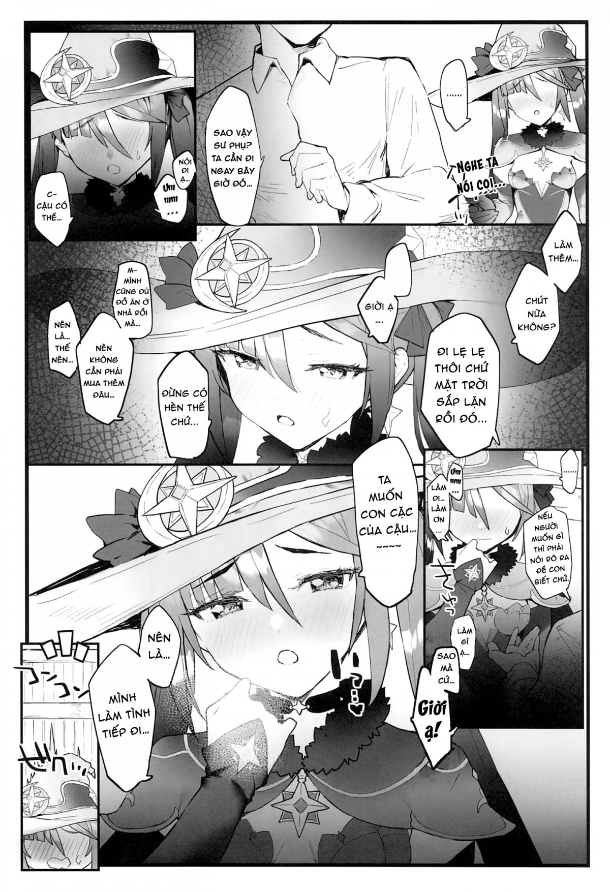 Đọc truyện hentai Làm đồ đệ của Mona và được làm tình với cô ấy cả ngày. - Oneshot học cách chịch nhau cùng Mona