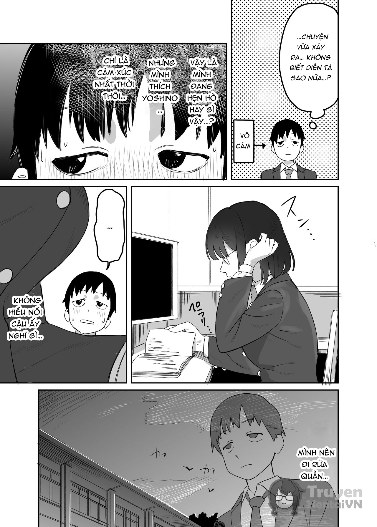 Đọc truyện hentai Yomenai Kimi to | With You, Who Is Hard To Read - Oneshot