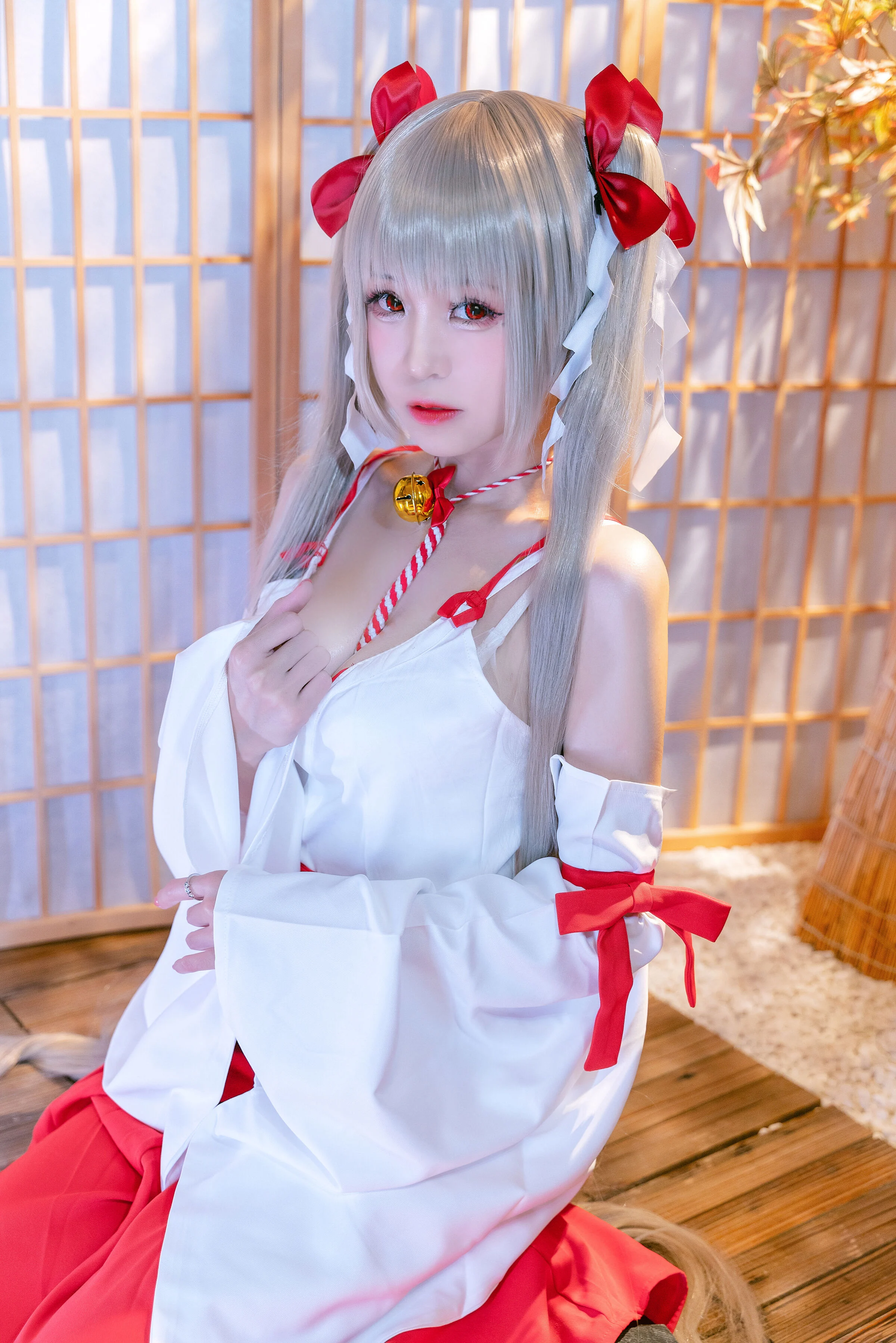 Đọc truyện hentai Tuyển tập Albums siêu phẩm Cosplay - Chap 615 - miko - Awesome witch