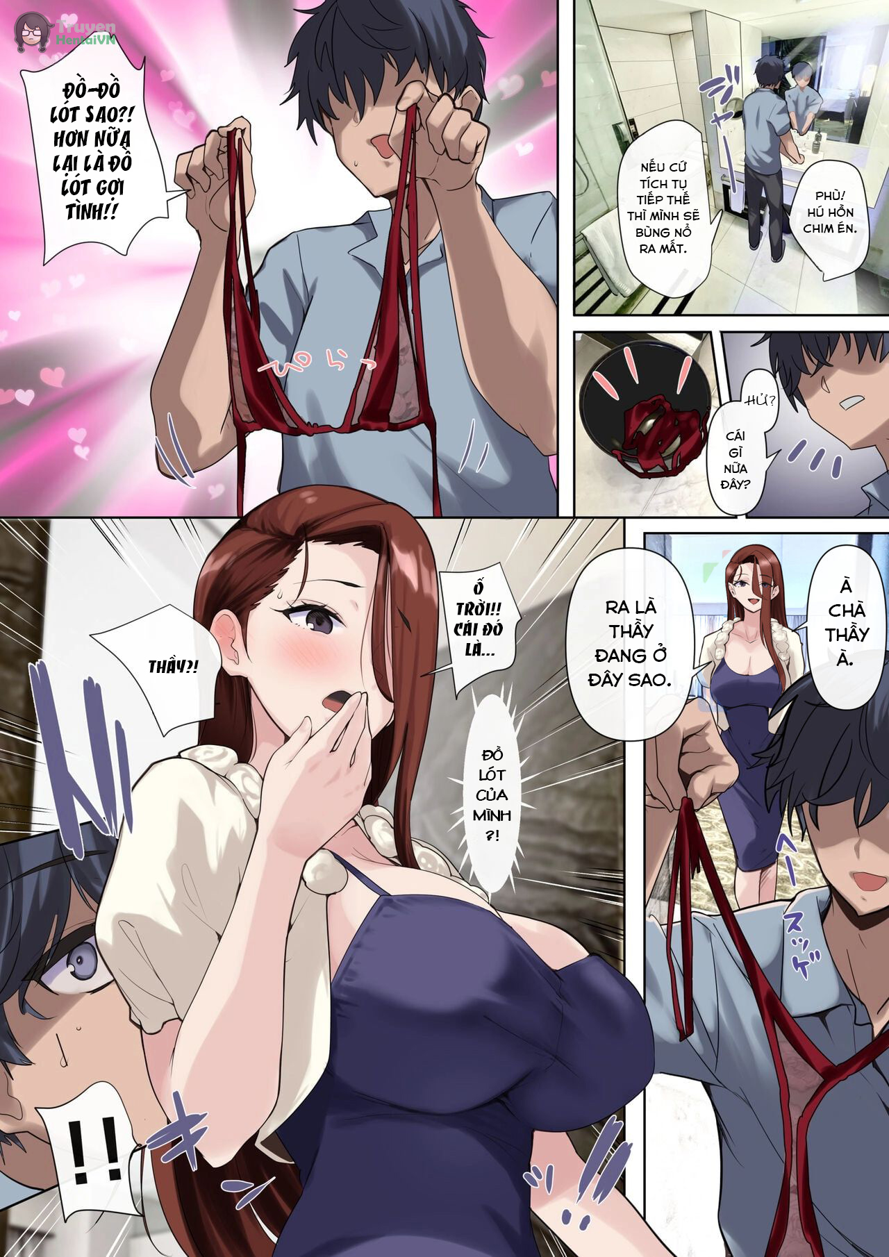 Đọc truyện hentai Nữ doanh nhân dâm đãng và cô giáo trinh nữ - oneshot