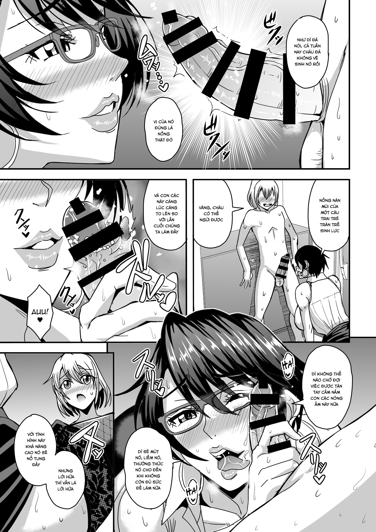 Đọc truyện hentai Alofou độc thân và mối quan hệ với con trai của bạn cô - Chap 1