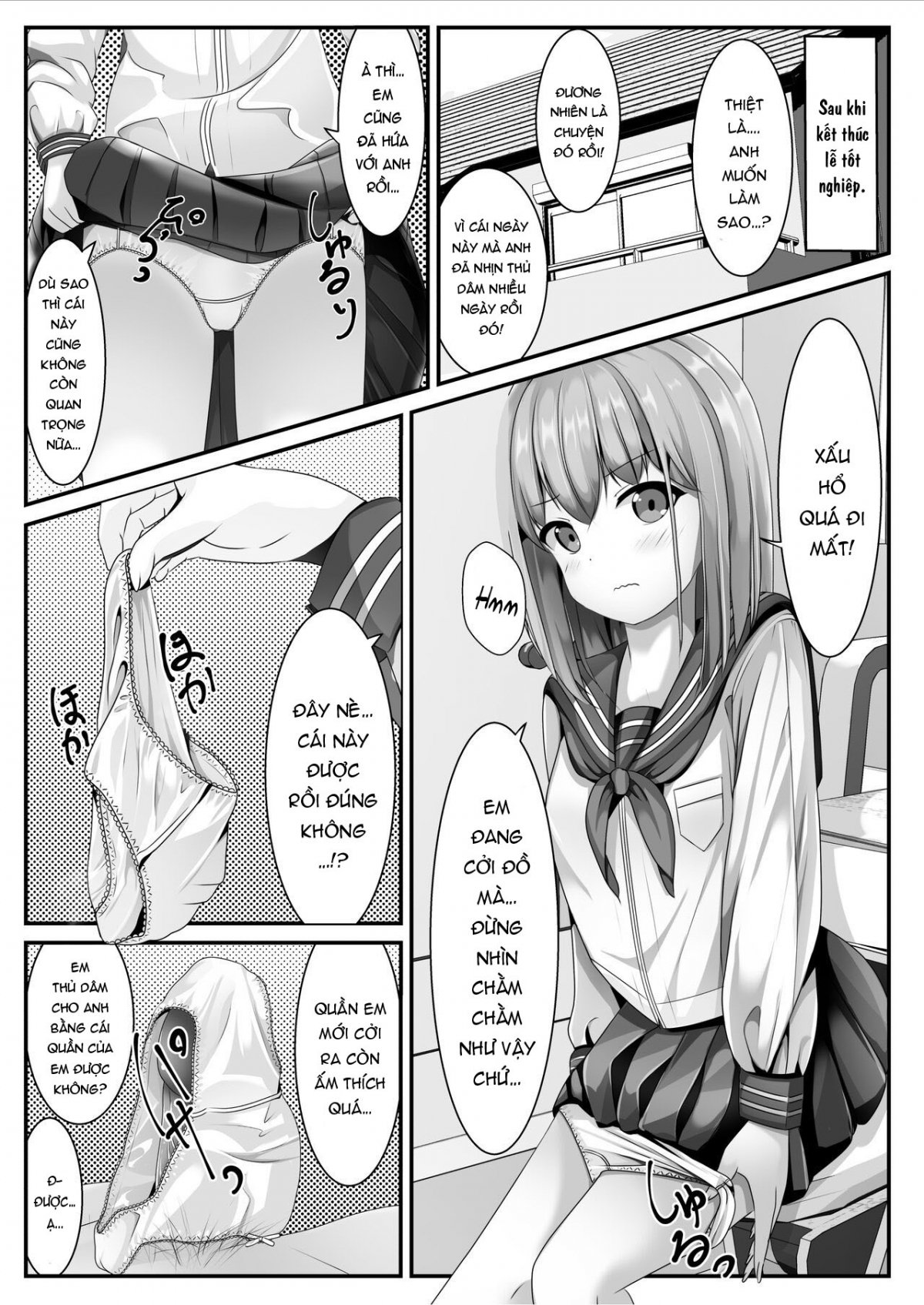 Đọc truyện hentai Cô ấy có thể xuất tinh ra khắp bộ đồng phục của mình - Oneshot