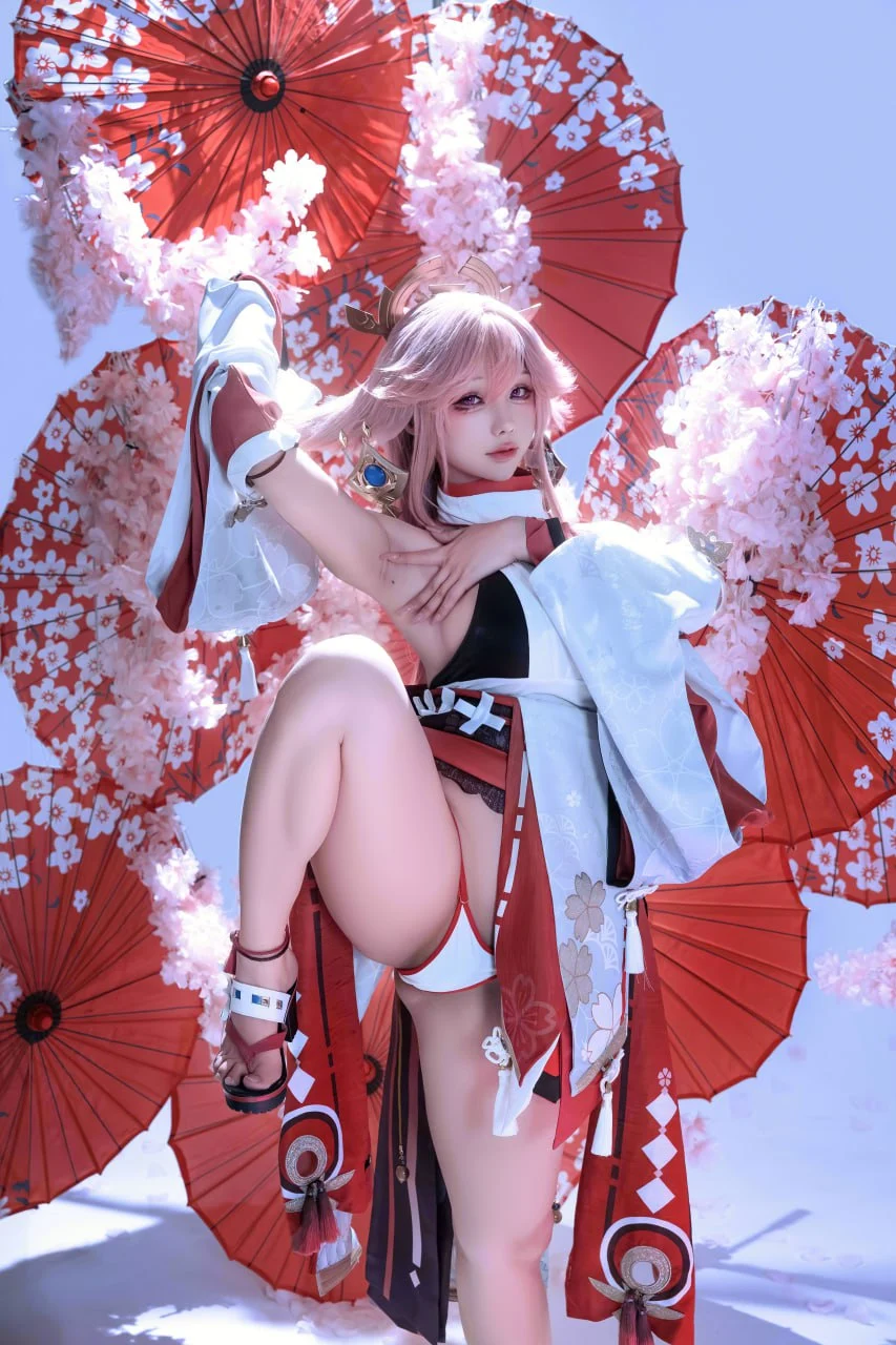 Đọc truyện hentai Tuyển tập Albums siêu phẩm Cosplay - Chap 70 - Izayoi Rui - Yae Miko