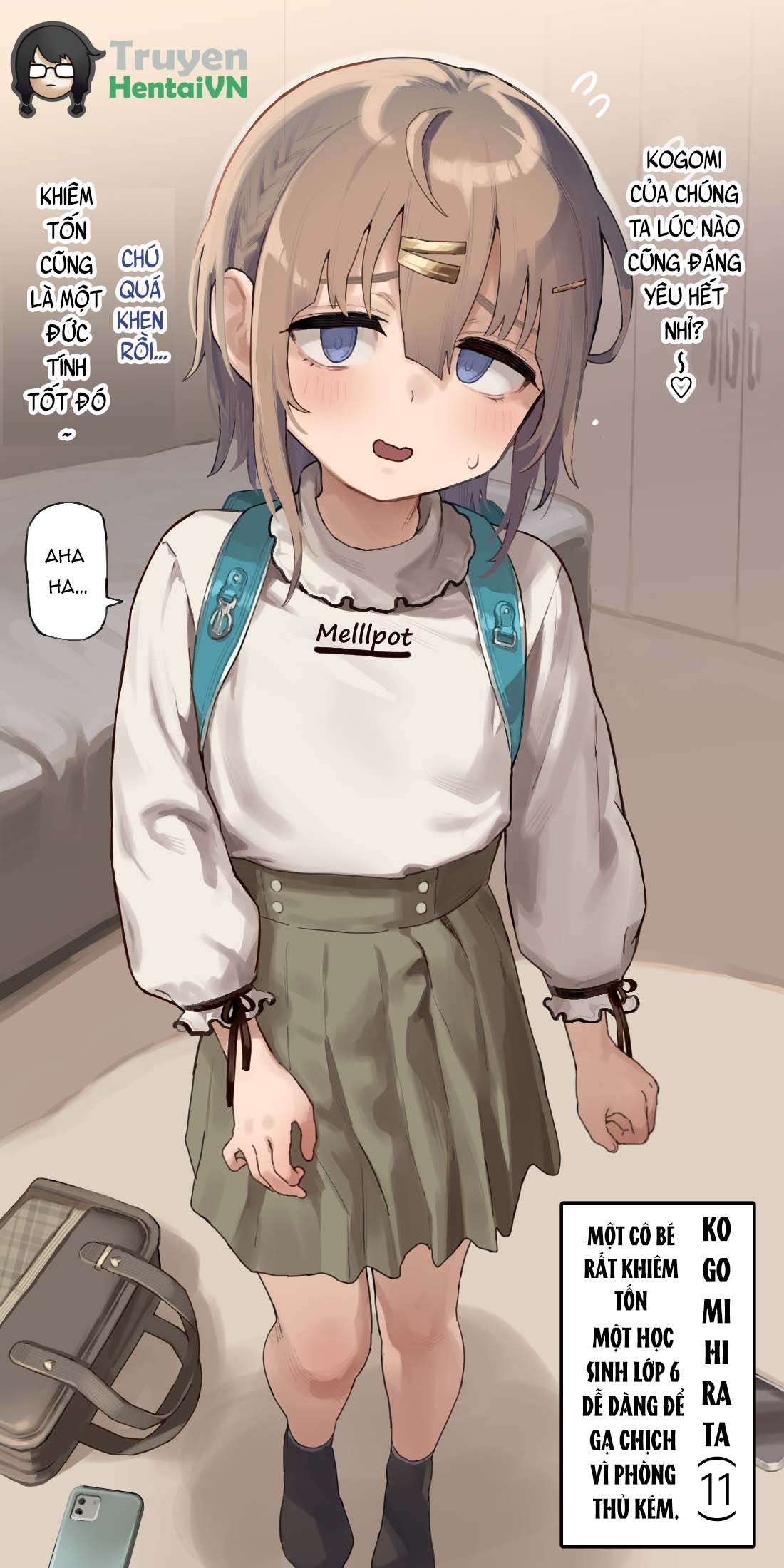 Đọc truyện hentai Hikaeme JS6 no Chikubi Ate Game Echi E + Pako - Oneshot