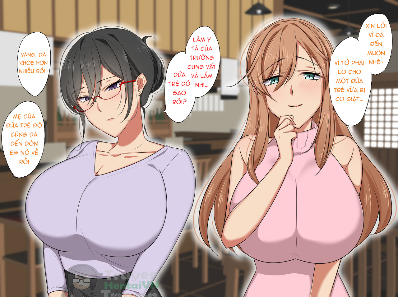 Đọc truyện hentai Sensei wa Boku no SeFri ~Oni Kyoushi Kisaragi-sensei - chap 2
