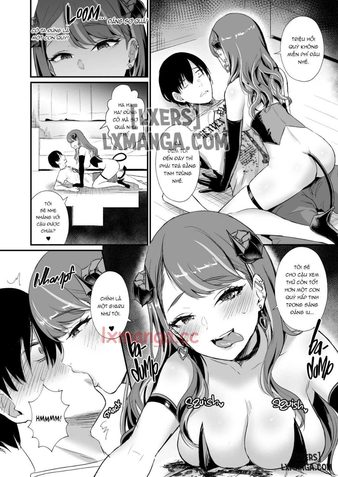 Đọc truyện hentai Gal Succubus Nanka ni Seijunha no Ore ga Makeru Wake Nai! - Oneshot
