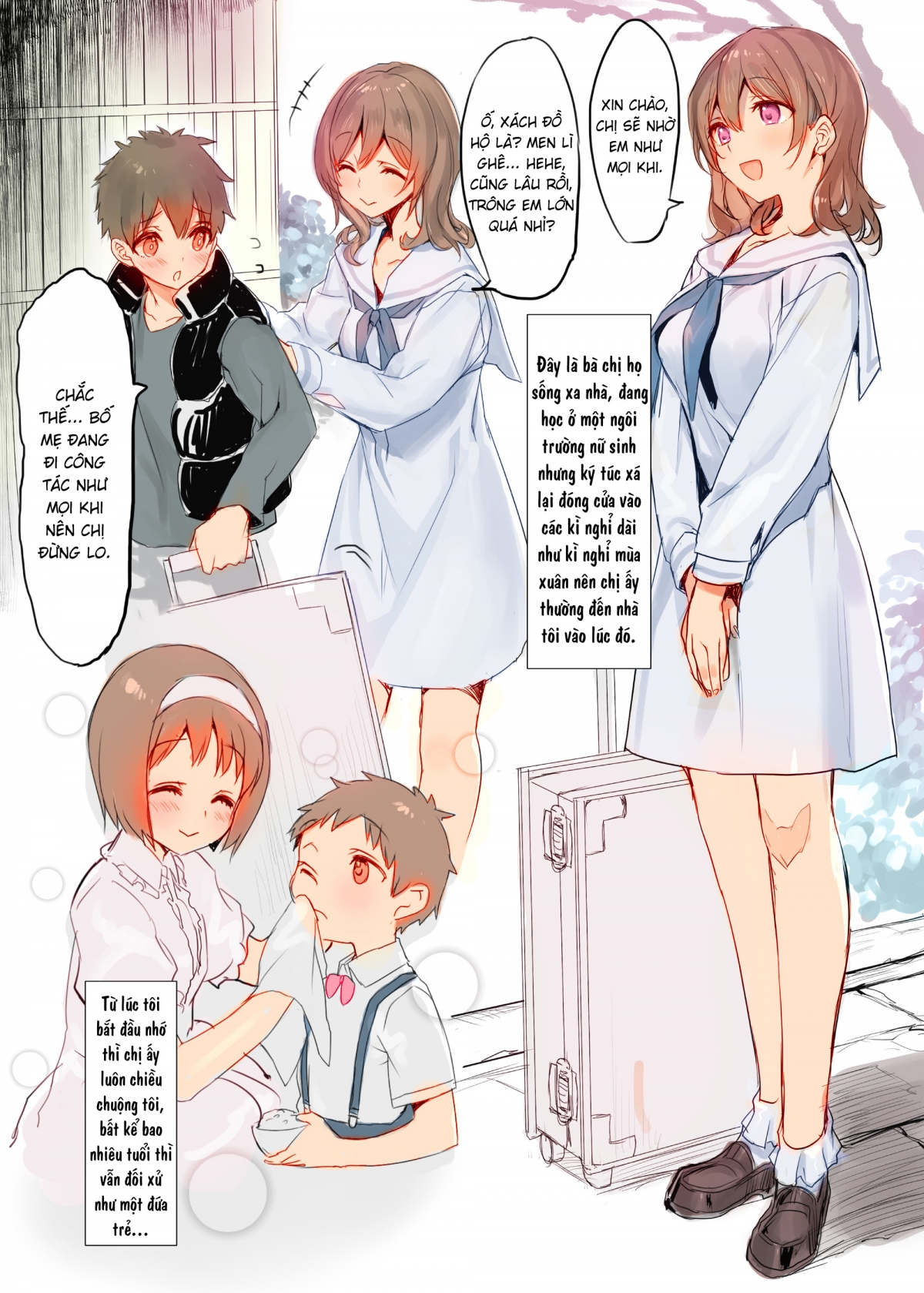 Đọc truyện hentai Tôi trở thành đàn ông và chị tôi thành phụ nữ - Chưa biết