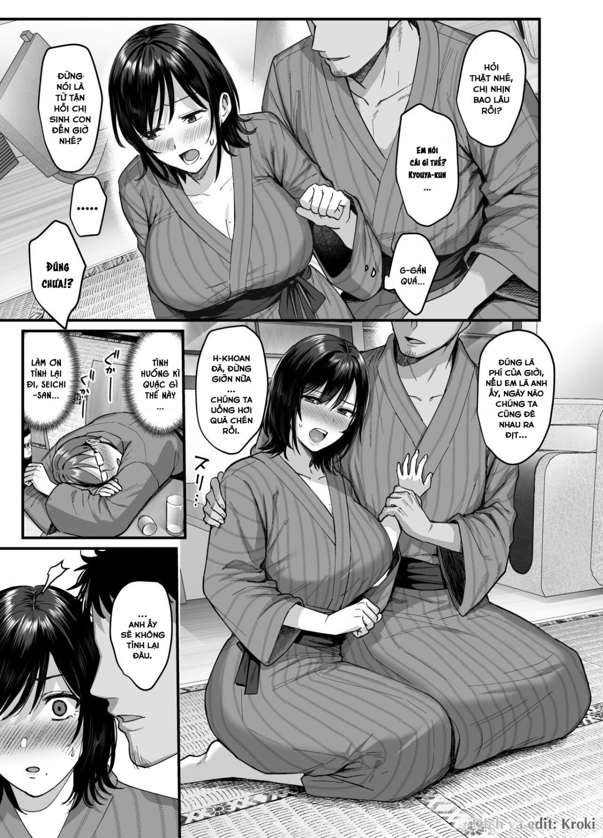 Đọc truyện hentai Nhà trọ nữ ~Vợ ​​tôi bị quấy rối - Oneshot