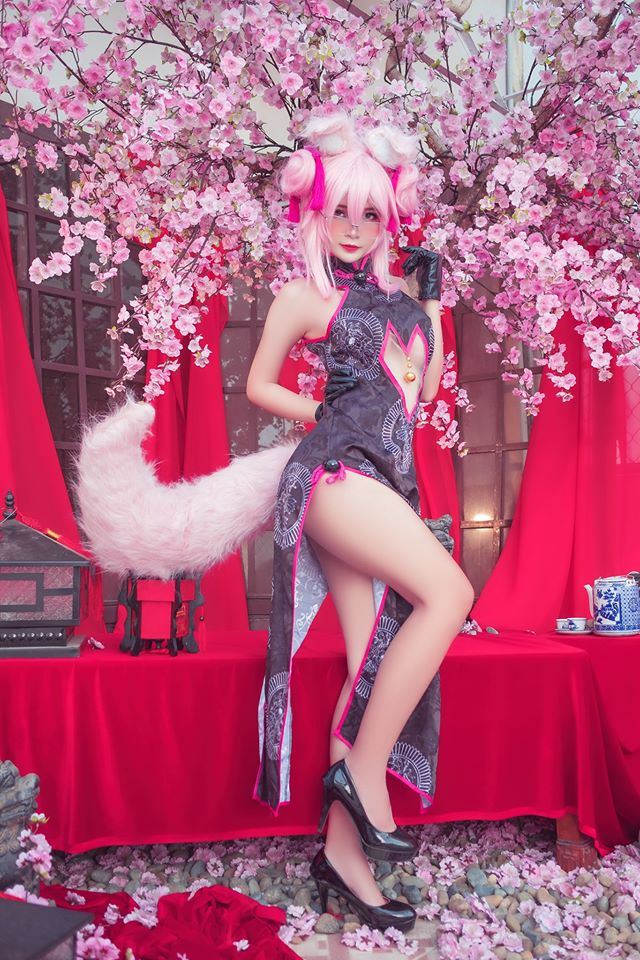 Đọc truyện hentai Tuyển tập Albums siêu phẩm Cosplay - Chap 13 - Azami  Tamamo Vitch 2
