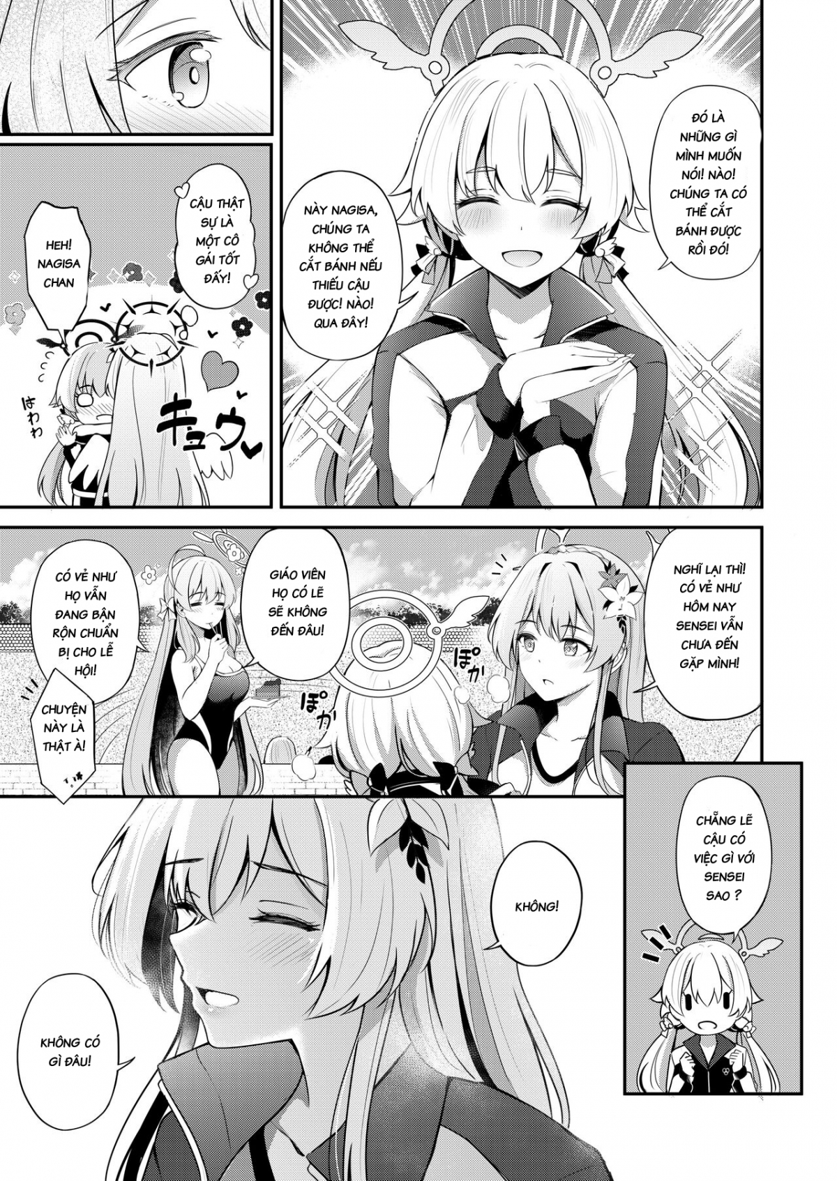 Đọc truyện hentai Em không phải là bánh cho thầy ăn đâu! - Oneshot
