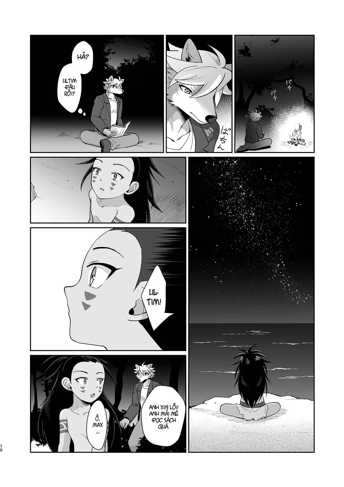 Đọc truyện hentai Sự ghép đôi giữa người và sói - Oneshot