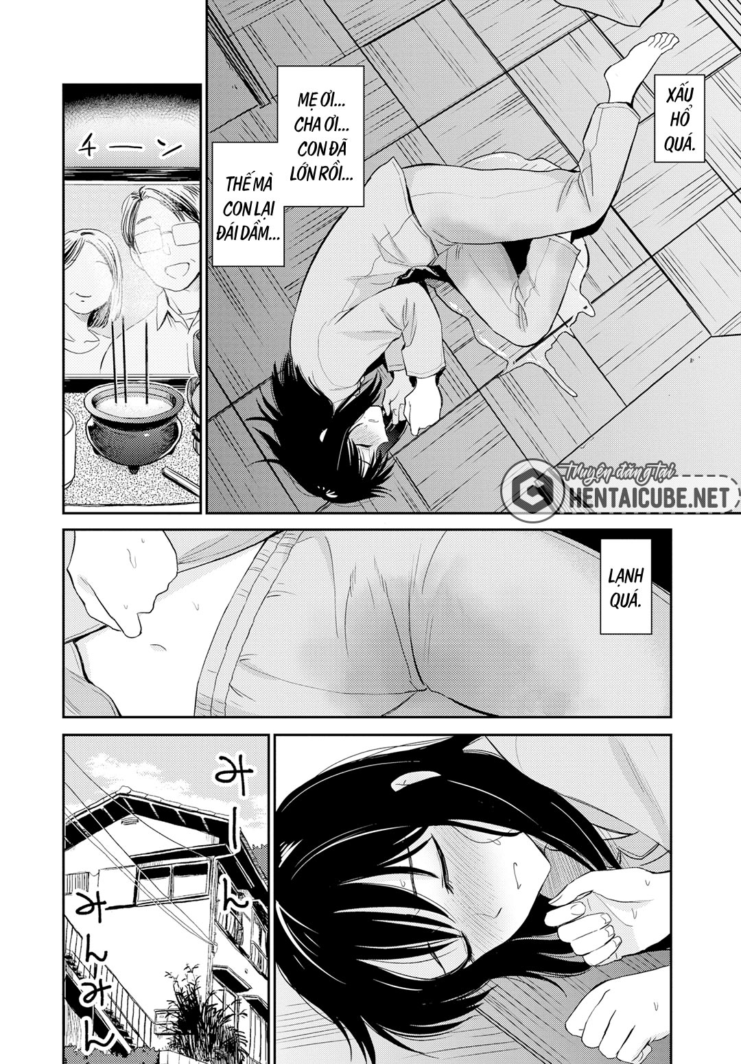 Đọc truyện hentai Cháu gái bị sốt - Oneshot