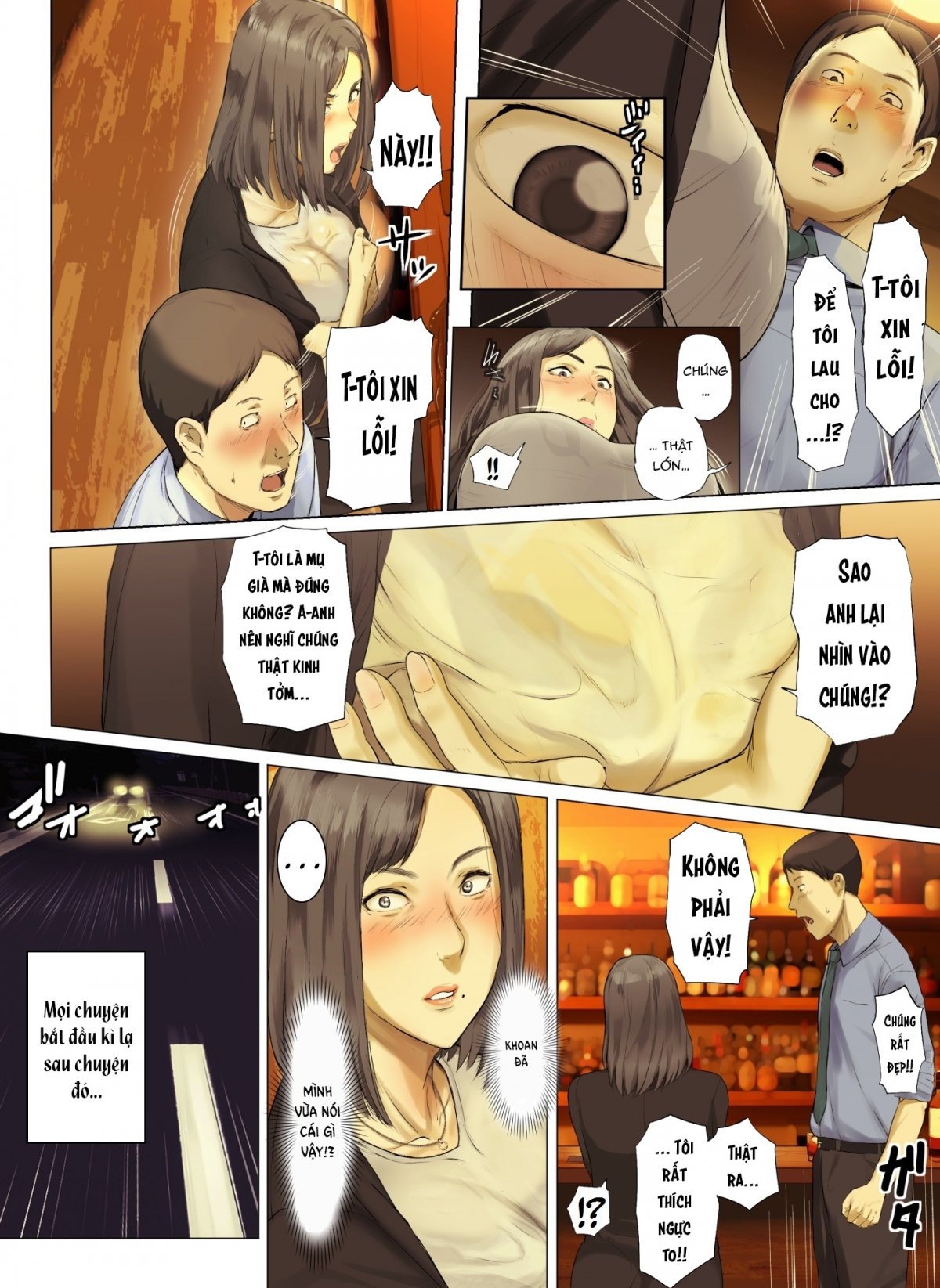 Đọc truyện hentai Kaisha no Iki Okure BBA Haramaseta - Chap 1