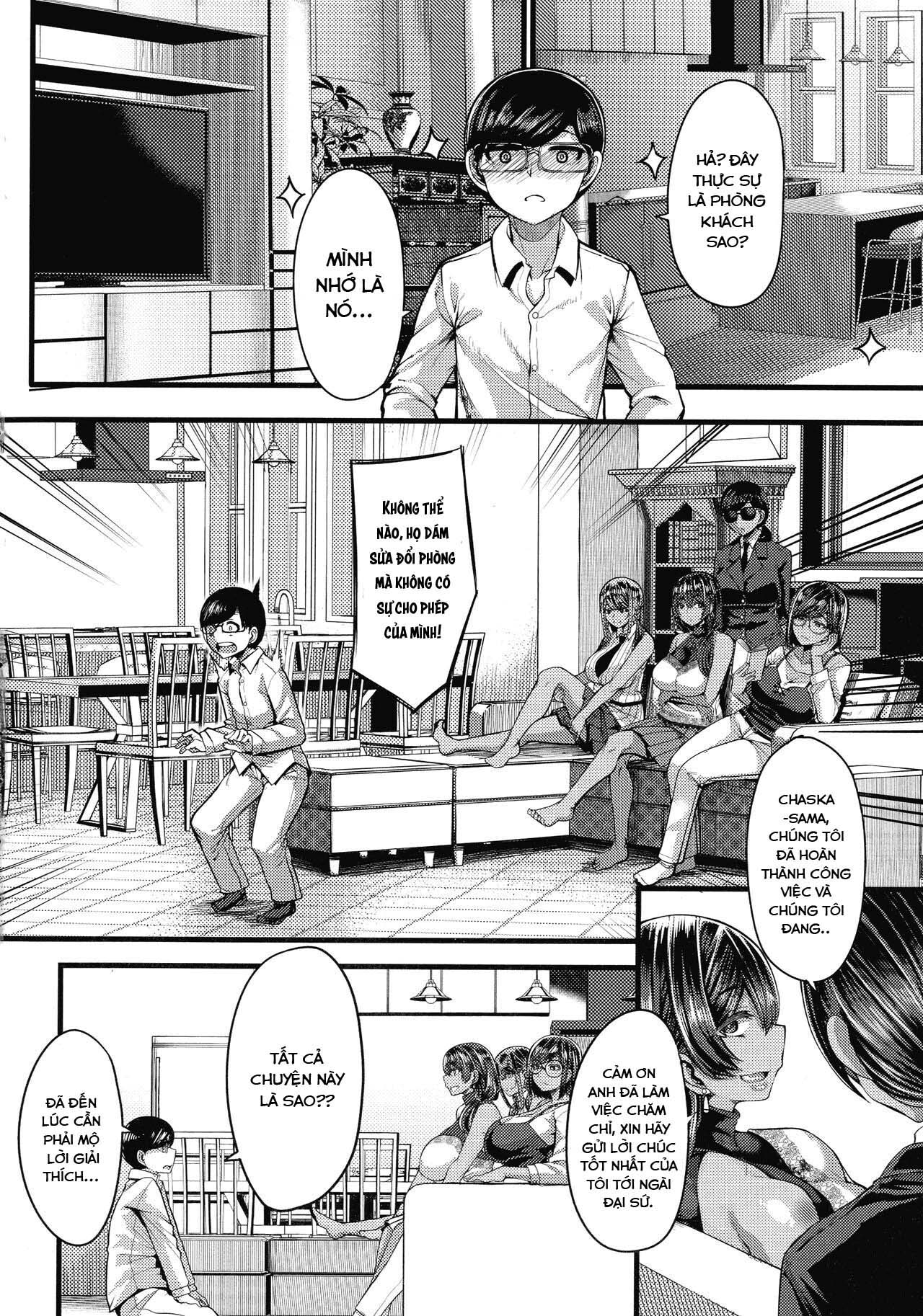 Đọc truyện hentai The Latina Princesses and the Secret Contract - chap 1
