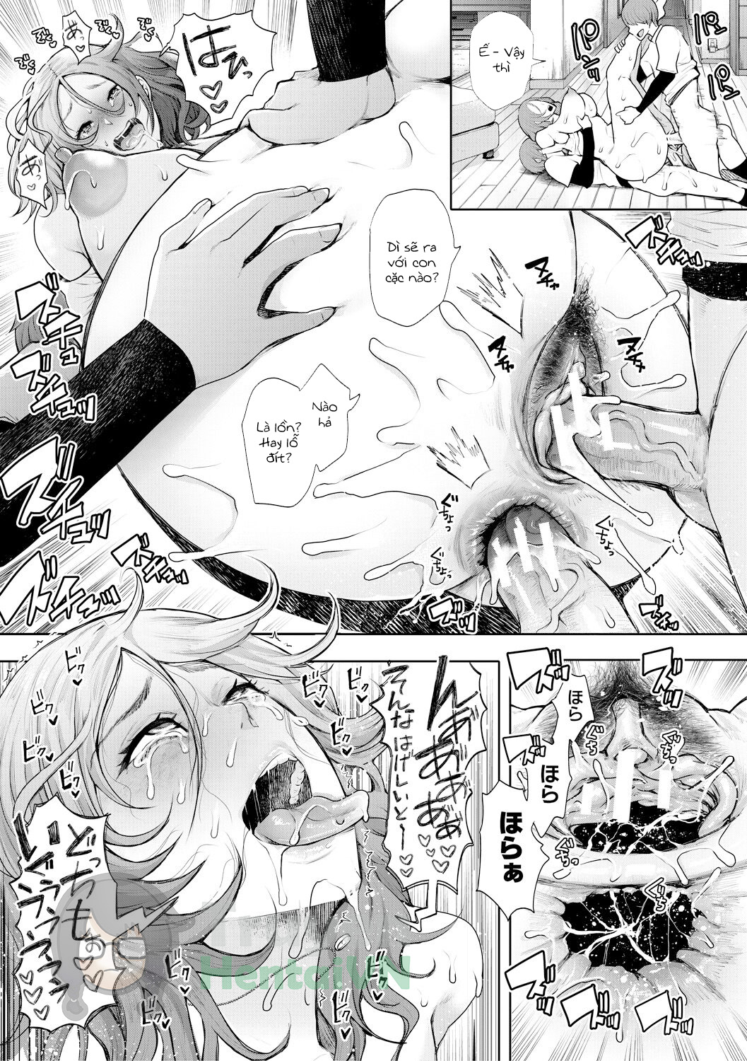 Đọc truyện hentai Netorareta Hitozuma [JP] - Chap 5