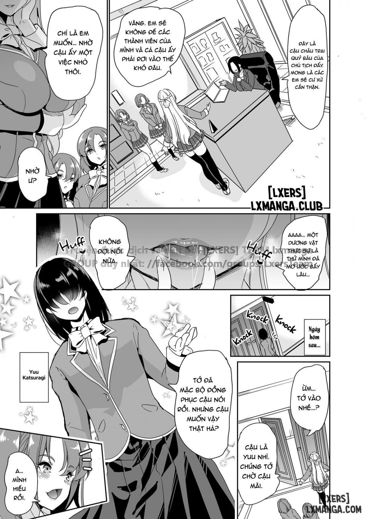 Đọc truyện hentai The Lone Cock in the Sex Club for Girls - Oneshot