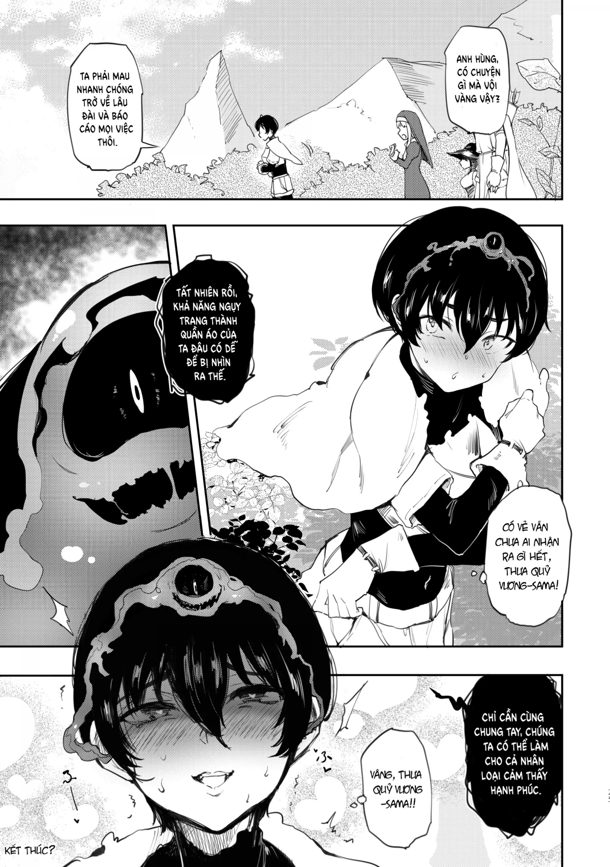 Đọc truyện hentai Anh hùng lạc vào thế giới tà ác - Oneshot