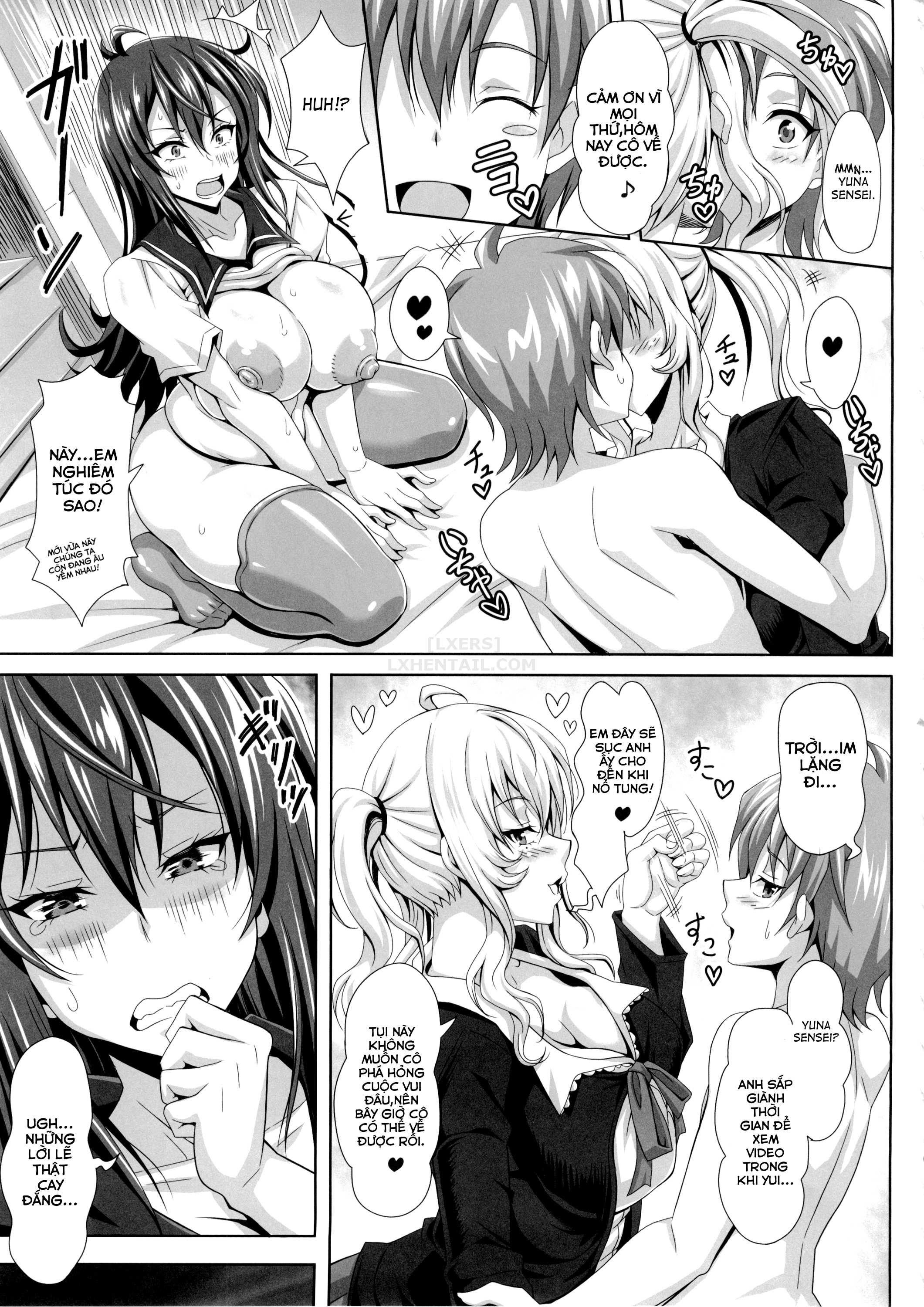 Đọc truyện hentai Boku dake no Bakunyuu Ona-maid - Yuna Sensei no Junan - Oneshot