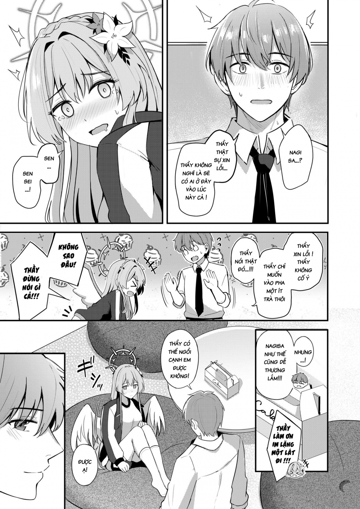 Đọc truyện hentai Em không phải là bánh cho thầy ăn đâu! - Oneshot